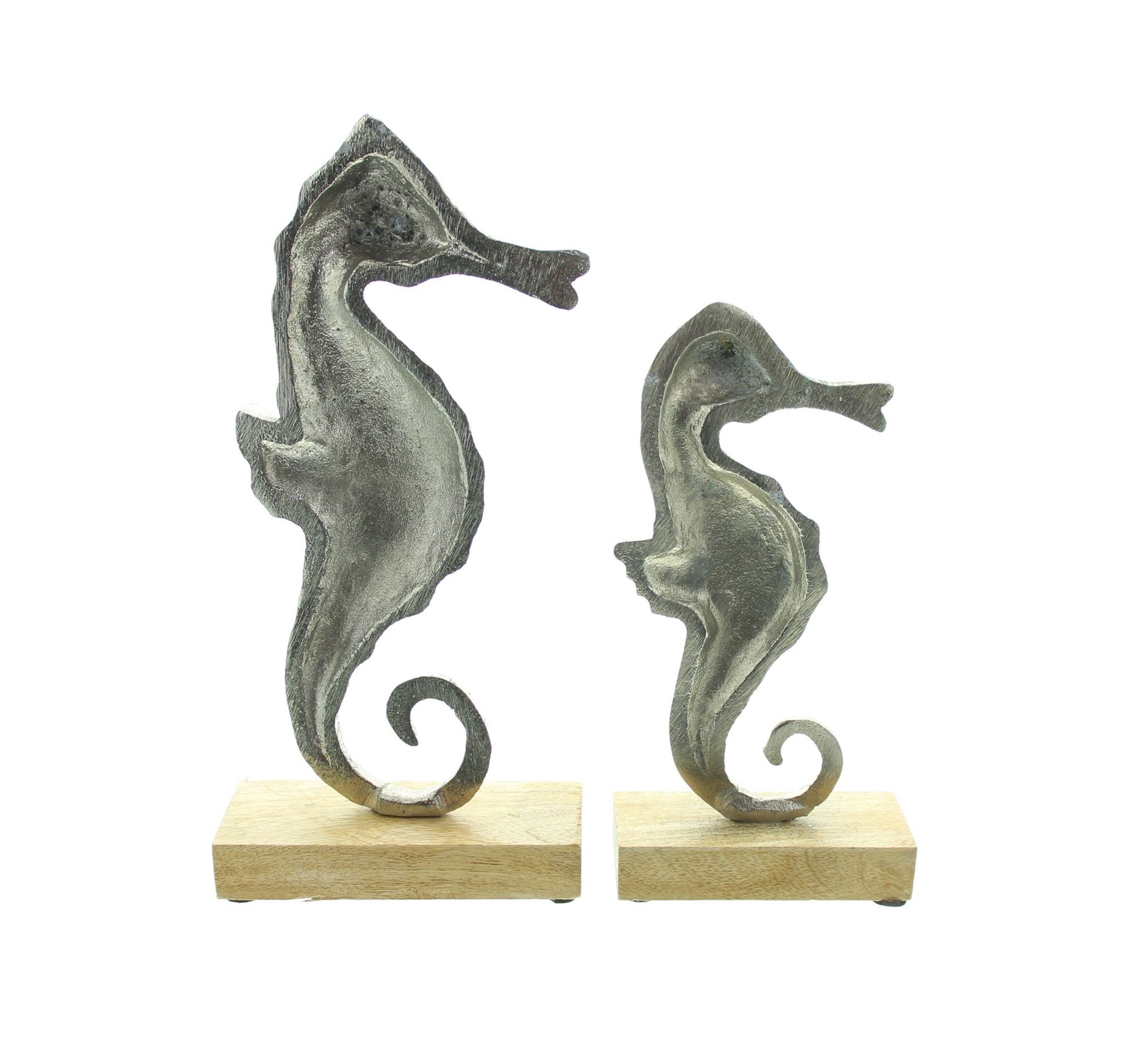 Acheter Lot de 2 hippocampes "argent " dans la boutique en ligne de Frank Flechtwaren pour Figurines décoratives Acheter Lot de 2 hippocampes "argent " dans la boutique en ligne de Frank Flechtwaren pour Figurines décoratives