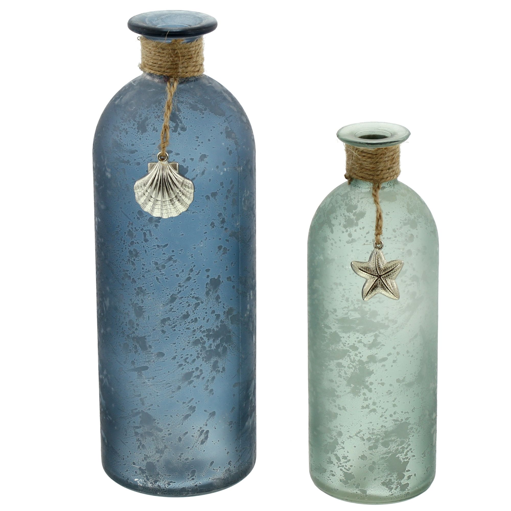 Acheter Lot de 2 vases décoratifs "maritime"  dans la boutique en ligne de Frank Flechtwaren pour Vases