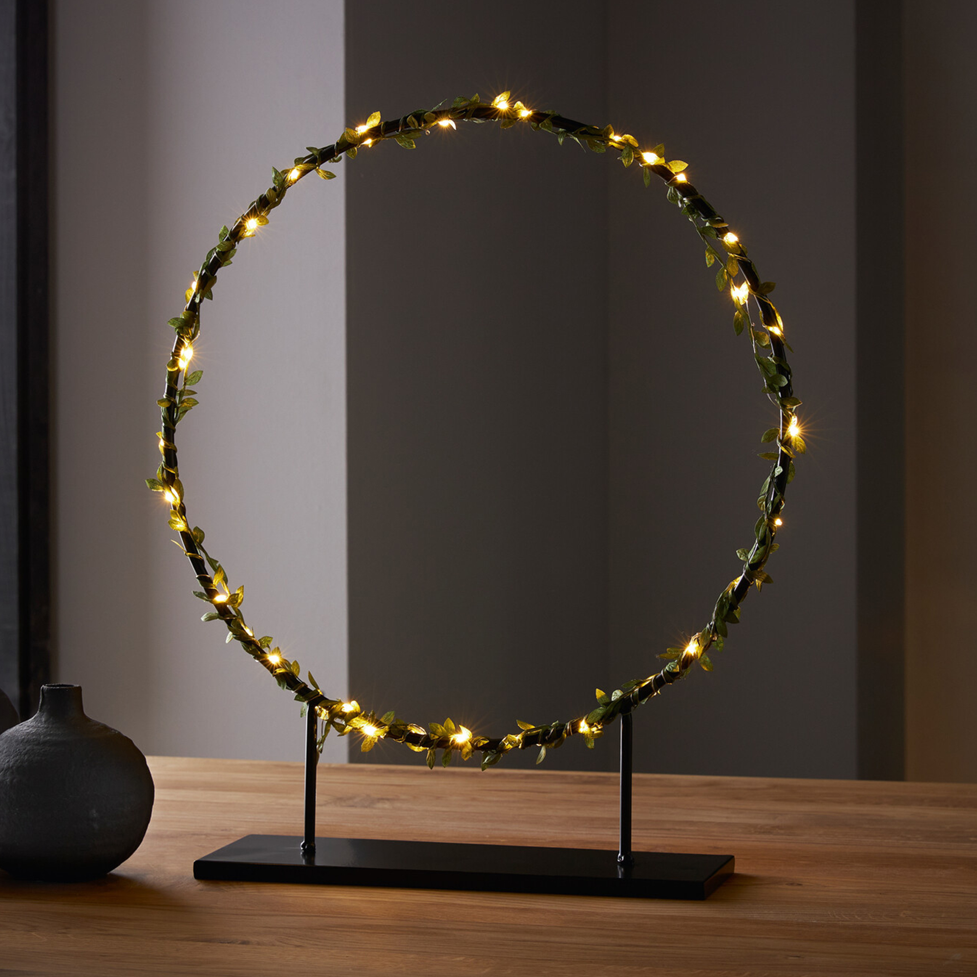 Acheter Anneau de décoration "noir"  dans la boutique en ligne de Frank Flechtwaren