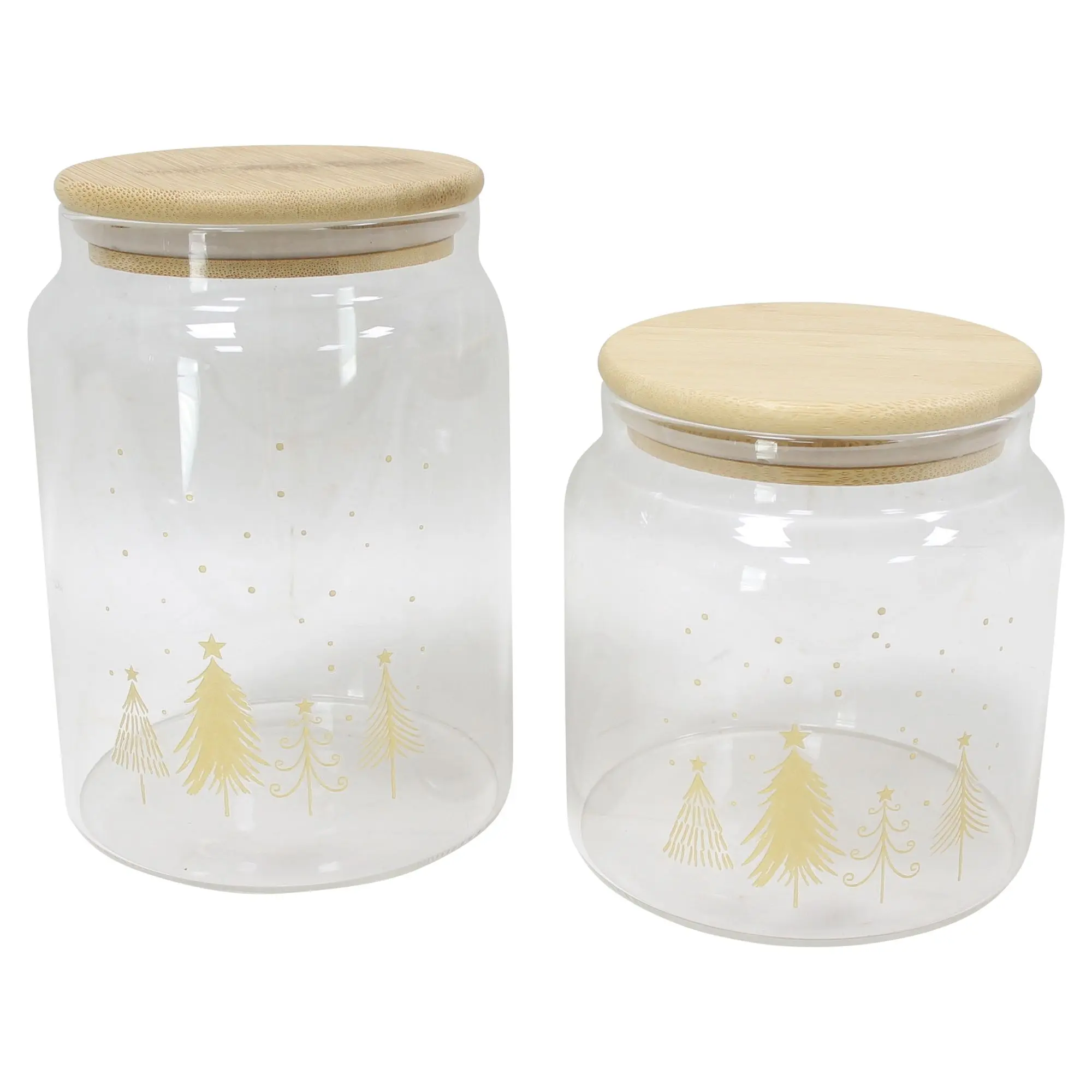 Acheter Bocaux de conservation « Forêt de Noël », lot de 2 dans la boutique en ligne de Frank Flechtwaren pour Coffrets cadeaux