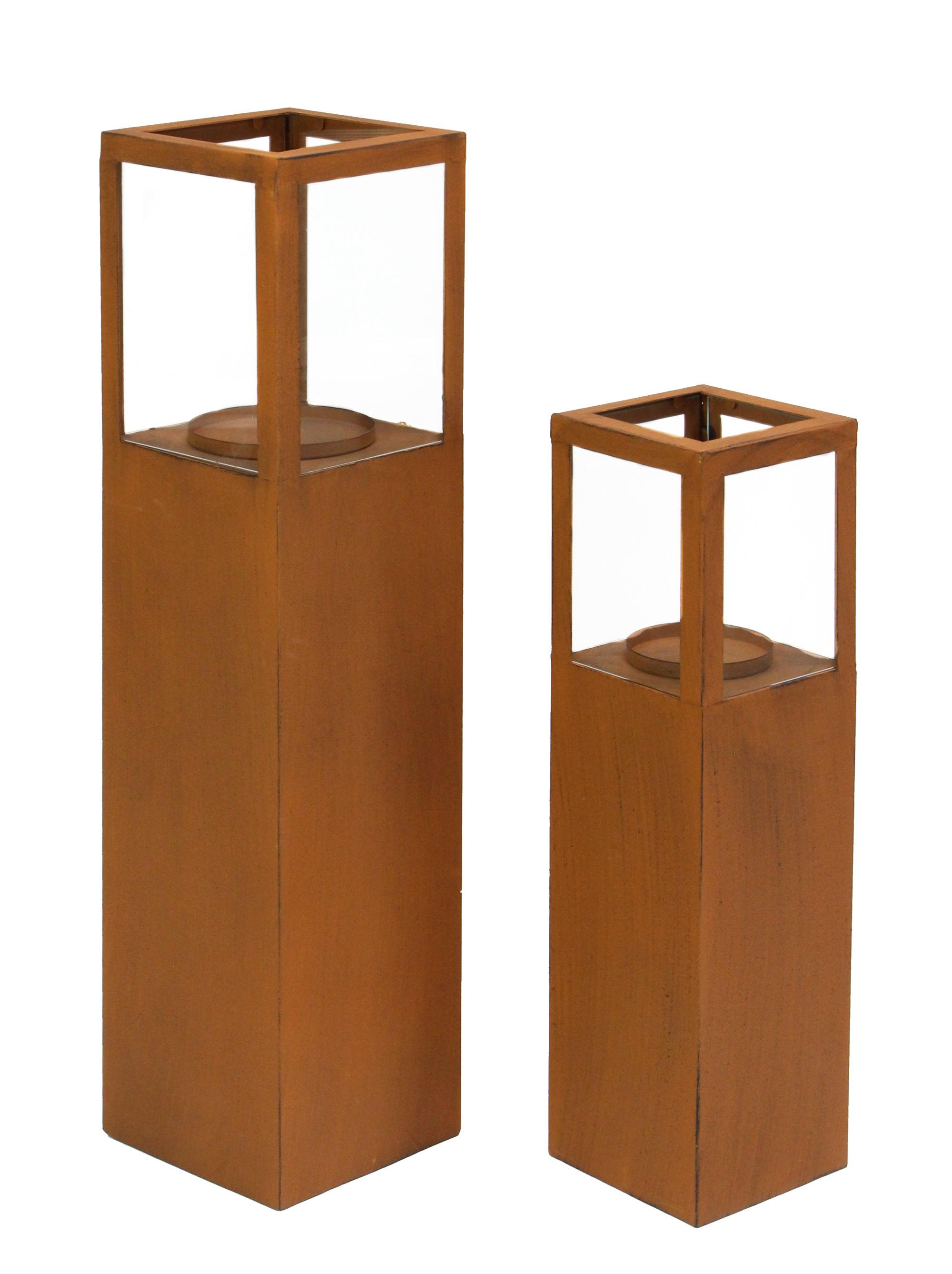 Acheter Lot de 2 bougeoirs colonne "tendance"  dans la boutique en ligne de Frank Flechtwaren pour Pâques