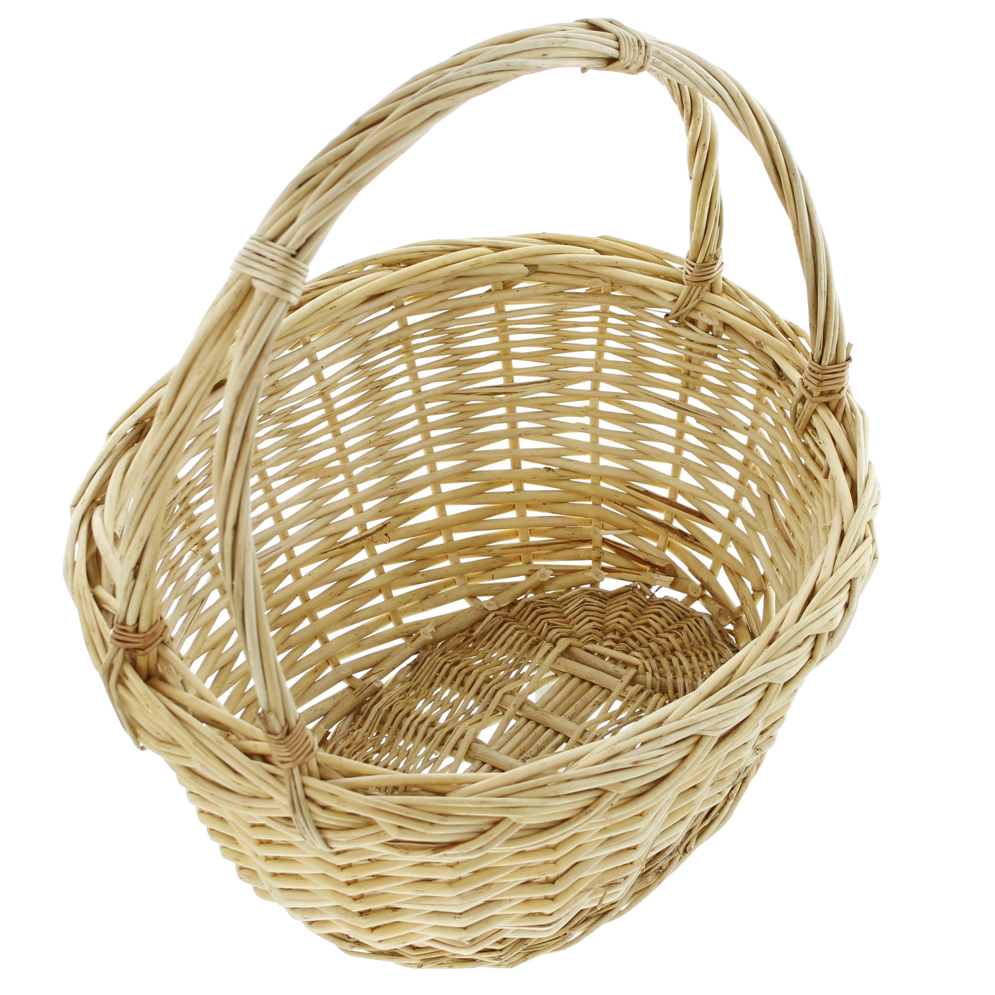 Acheter Panier à anse "bord tressé", GM  dans la boutique en ligne de Frank Flechtwaren pour Paniers cadeaux