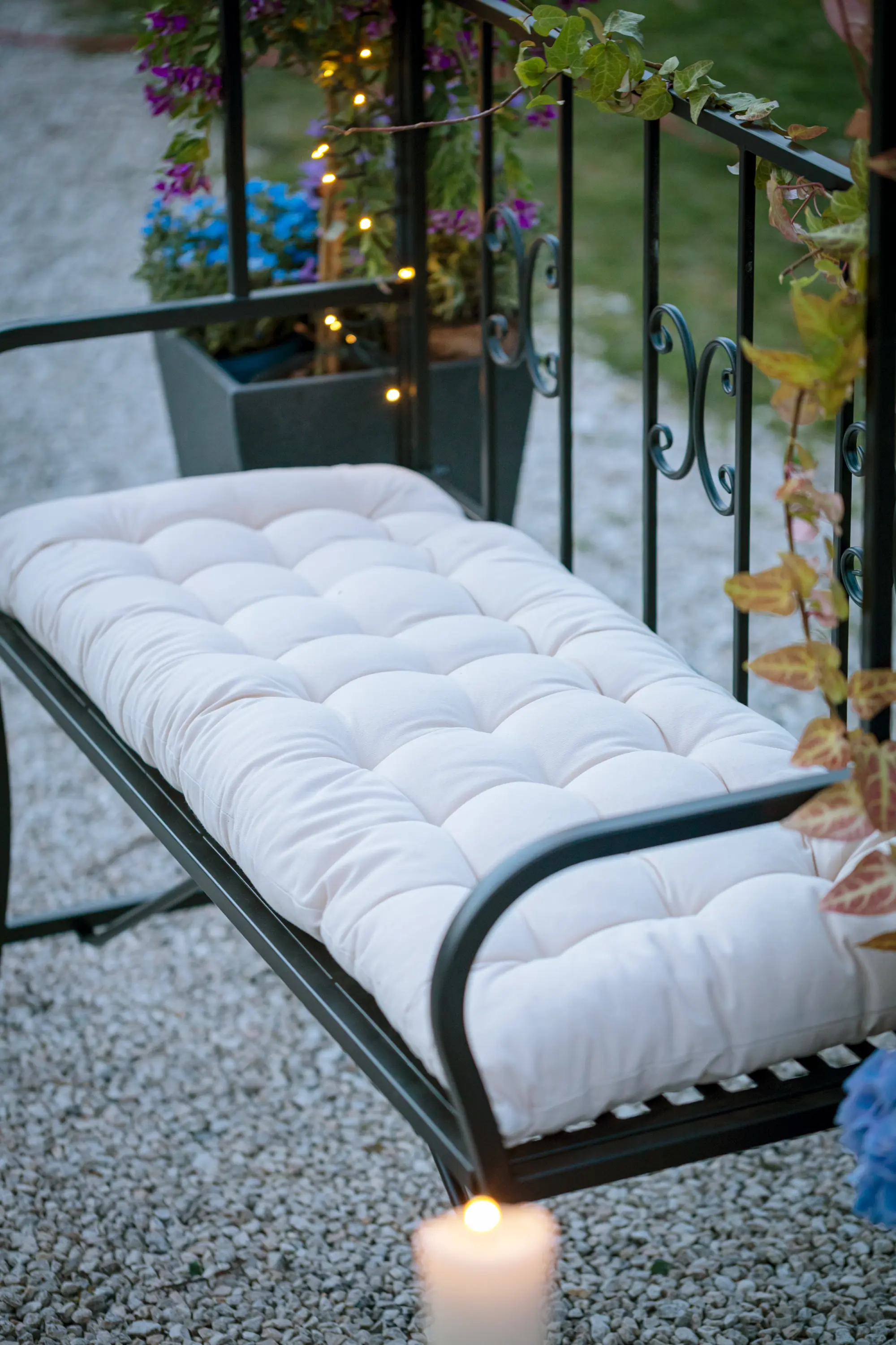 Acheter Tonnelle "Romance" avec banc  dans la boutique en ligne de Frank Flechtwaren pour Bancs