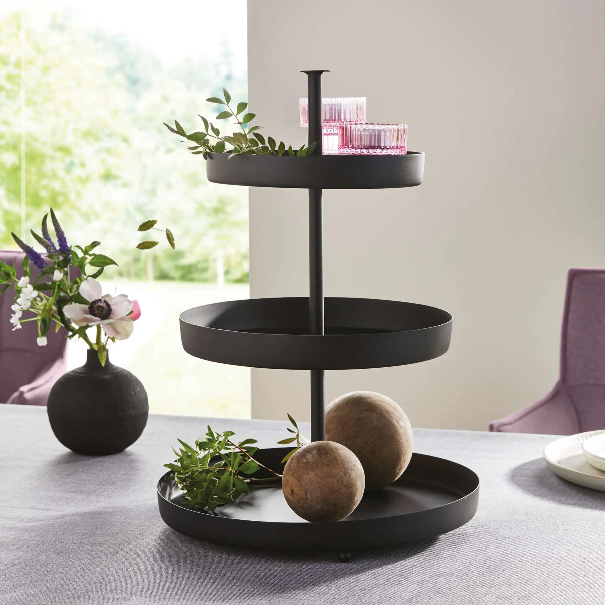 Acheter Étagère "black"  dans la boutique en ligne de Frank Flechtwaren