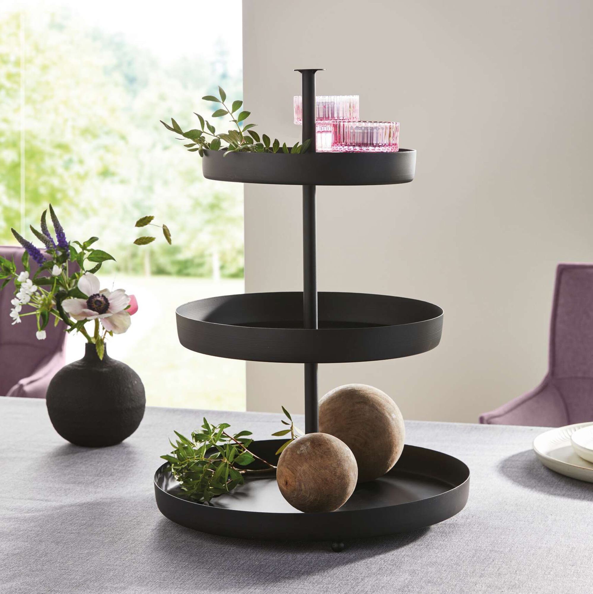 Acheter Étagère "black"  dans la boutique en ligne de Frank Flechtwaren