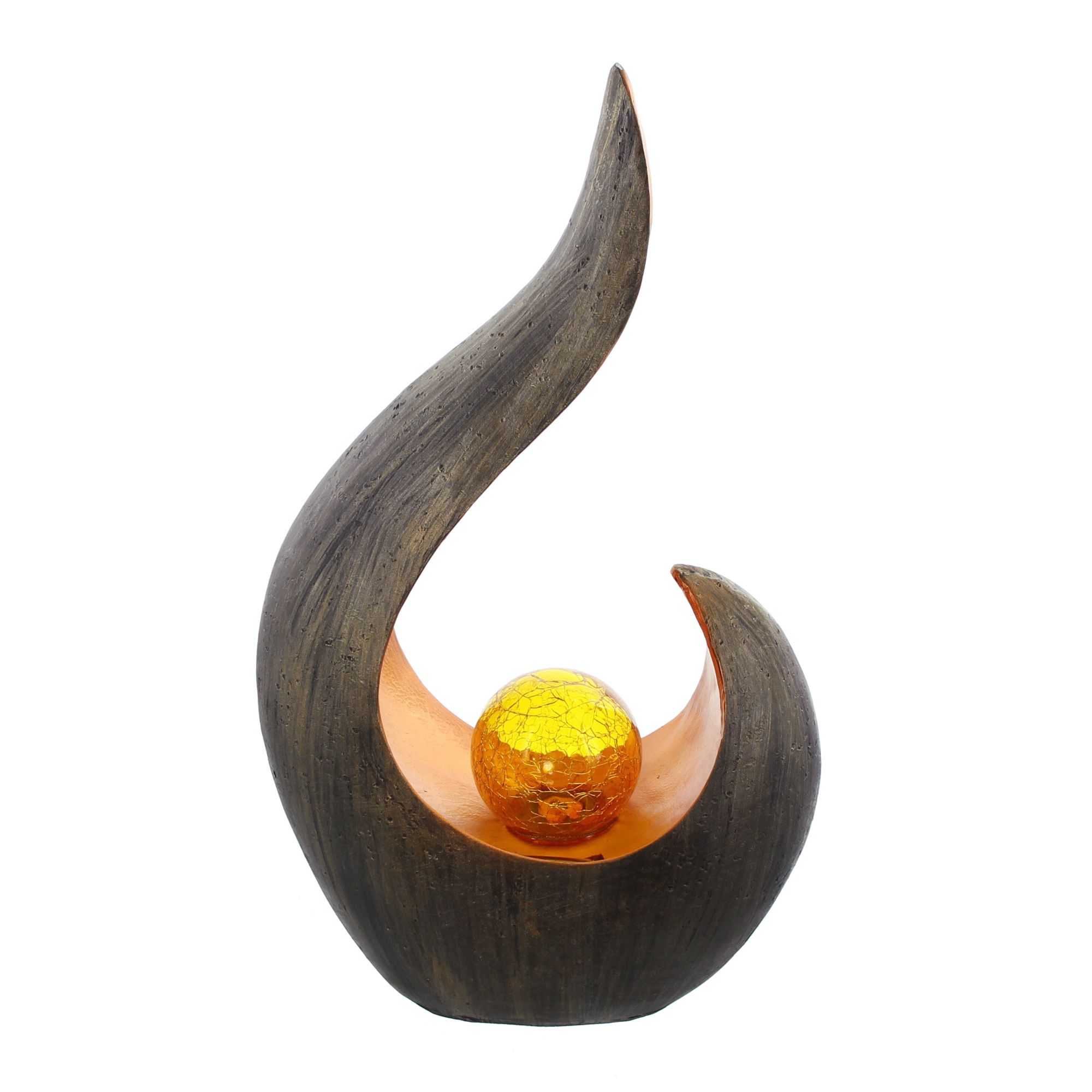 Acheter Décoration solaire "flamme"  dans la boutique en ligne de Frank Flechtwaren pour 