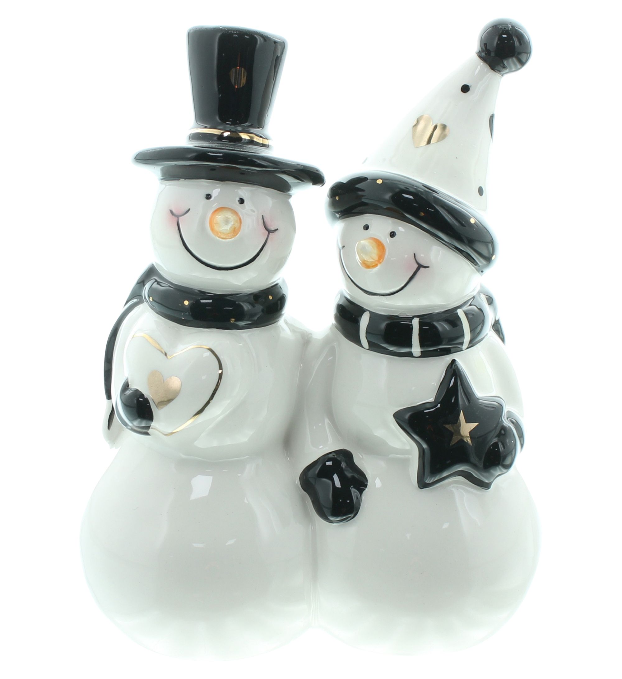 Acheter Couple de bonhommes de neige "Style"  dans la boutique en ligne de Frank Flechtwaren pour Figurines
