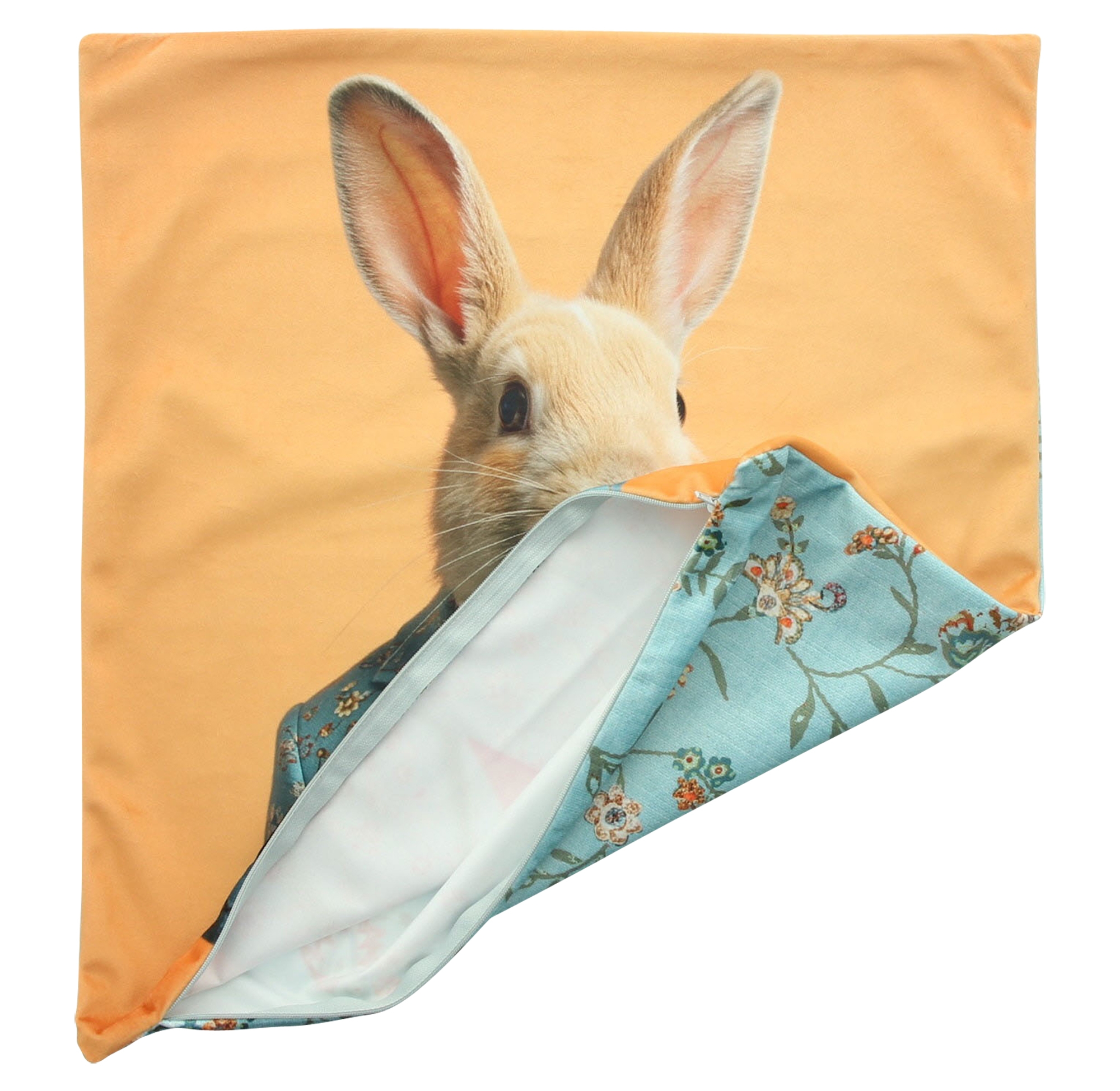 Acheter Housse de coussin "Mr.Rabbit"  dans la boutique en ligne de Frank Flechtwaren pour Nouvel arrivage