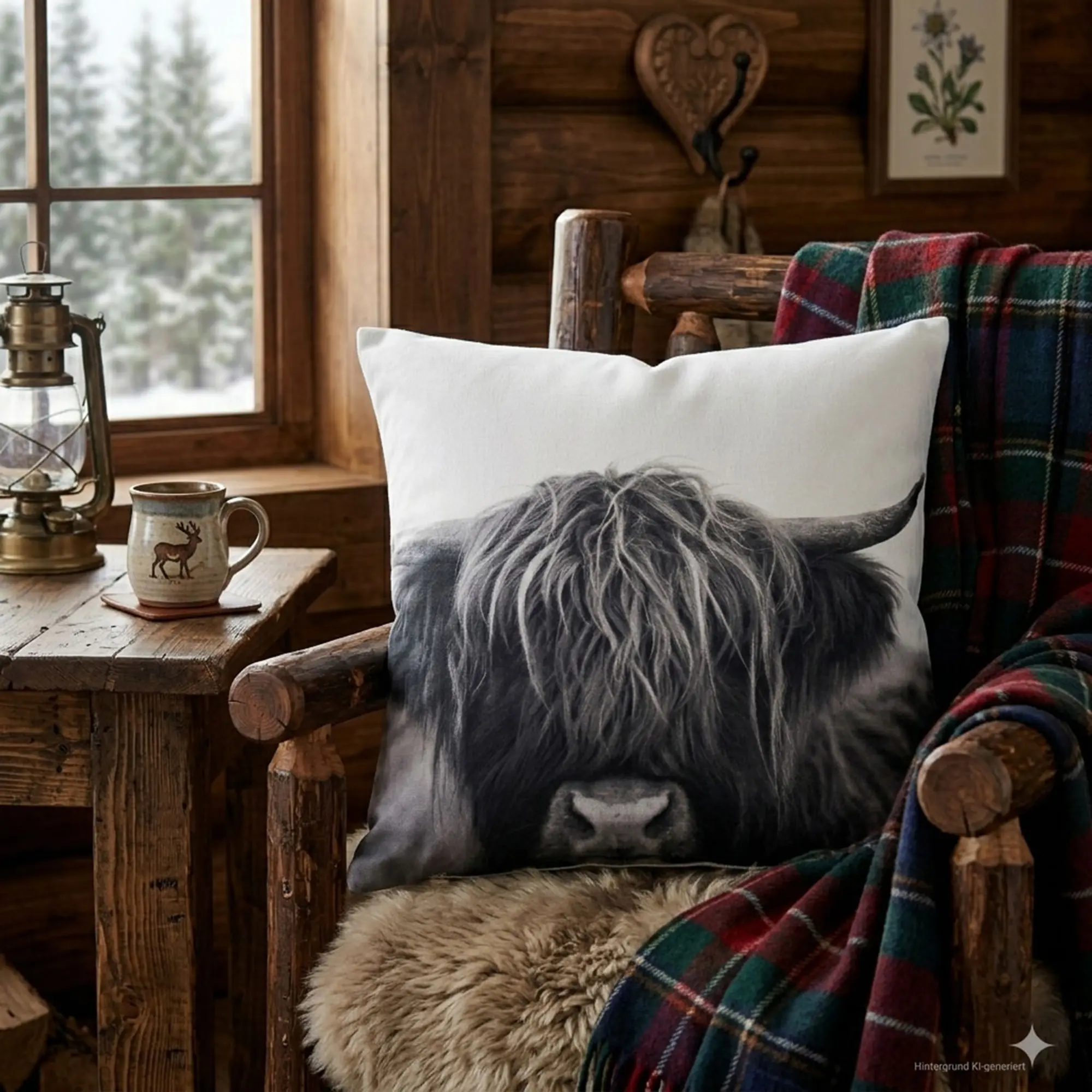 Acheter Housse de coussin "Galloway"  dans la boutique en ligne de Frank Flechtwaren