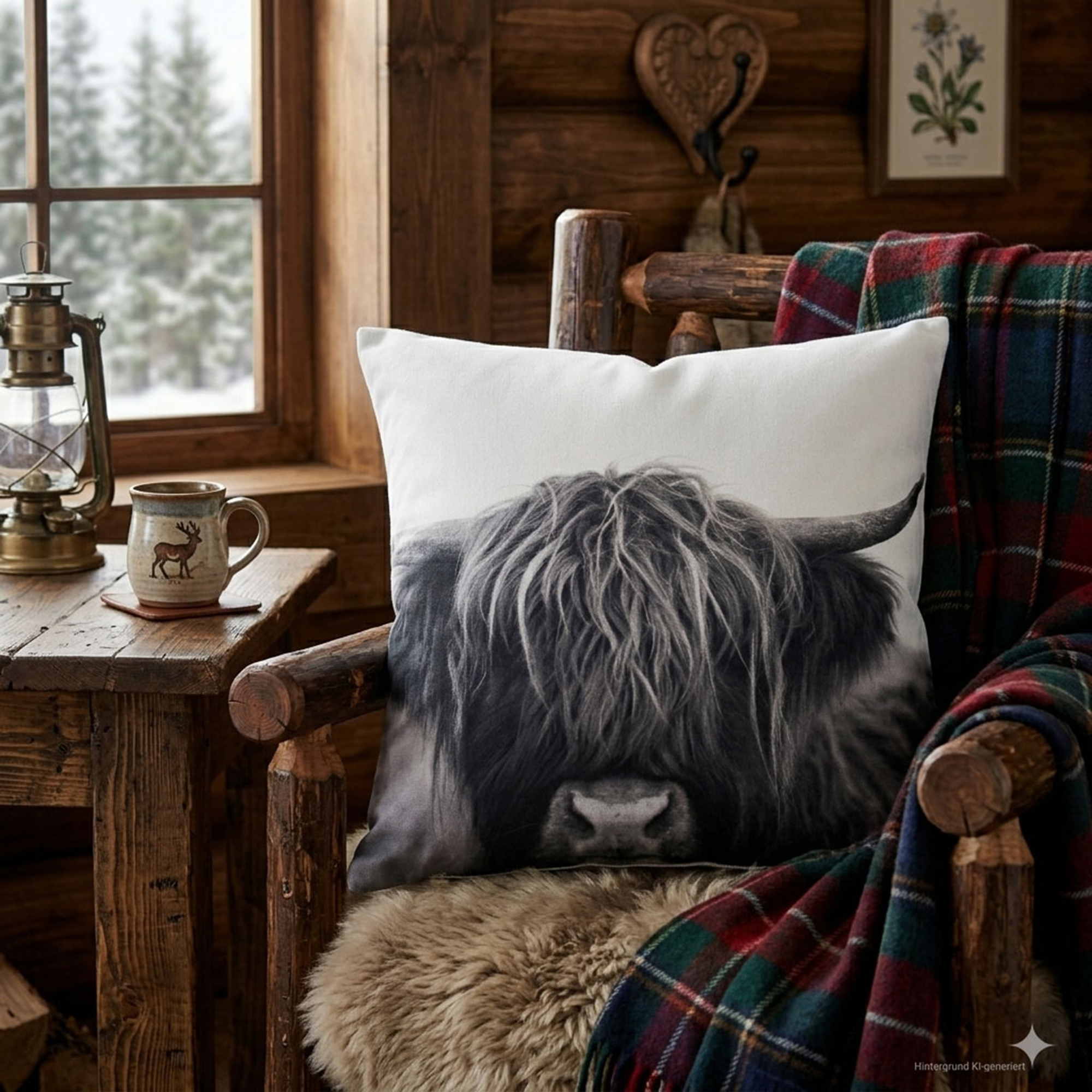 Acheter Housse de coussin "Galloway"  dans la boutique en ligne de Frank Flechtwaren