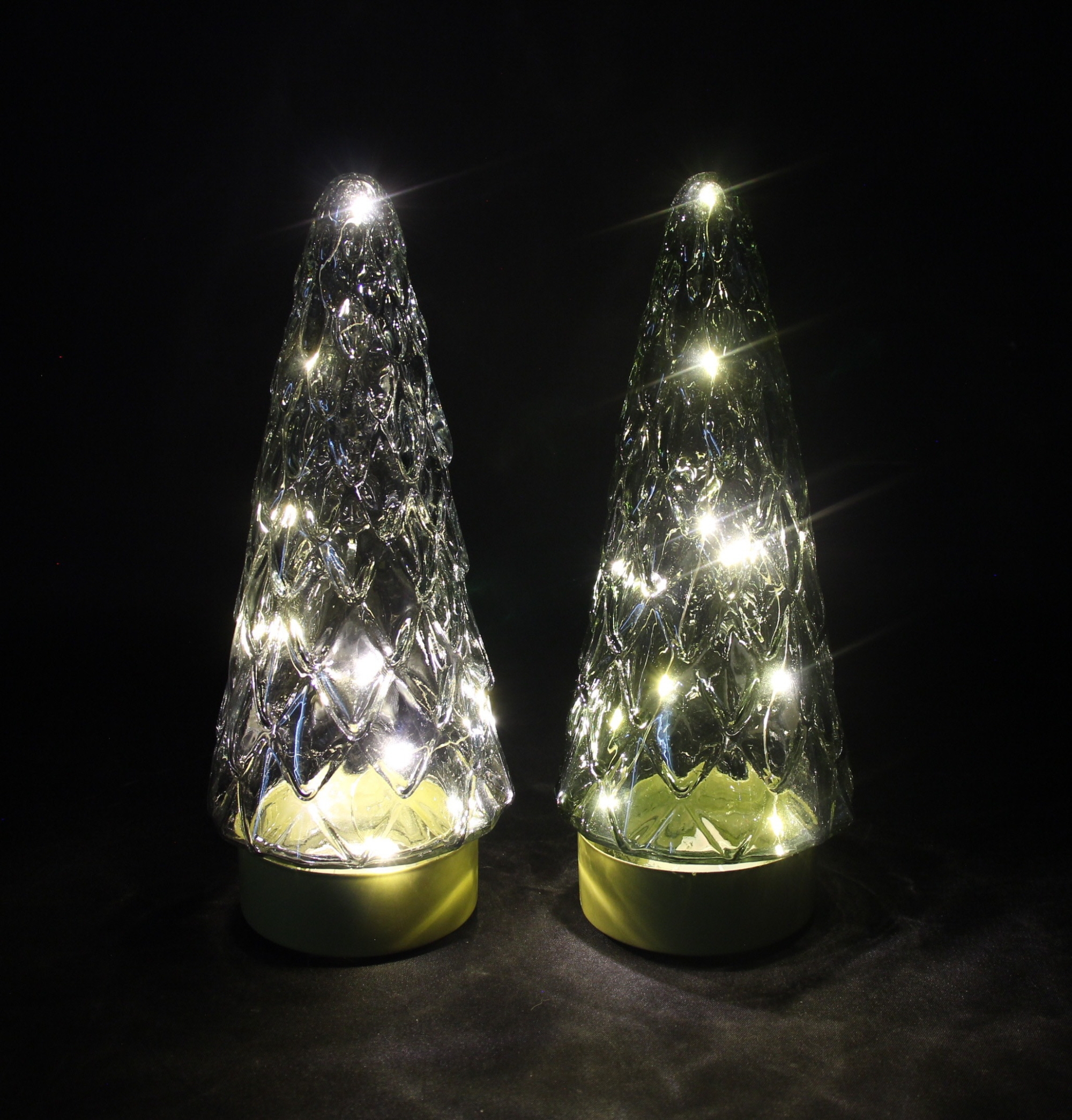 Acheter Lot de 2 sapins Led "Shine"  dans la boutique en ligne de Frank Flechtwaren pour Sapins