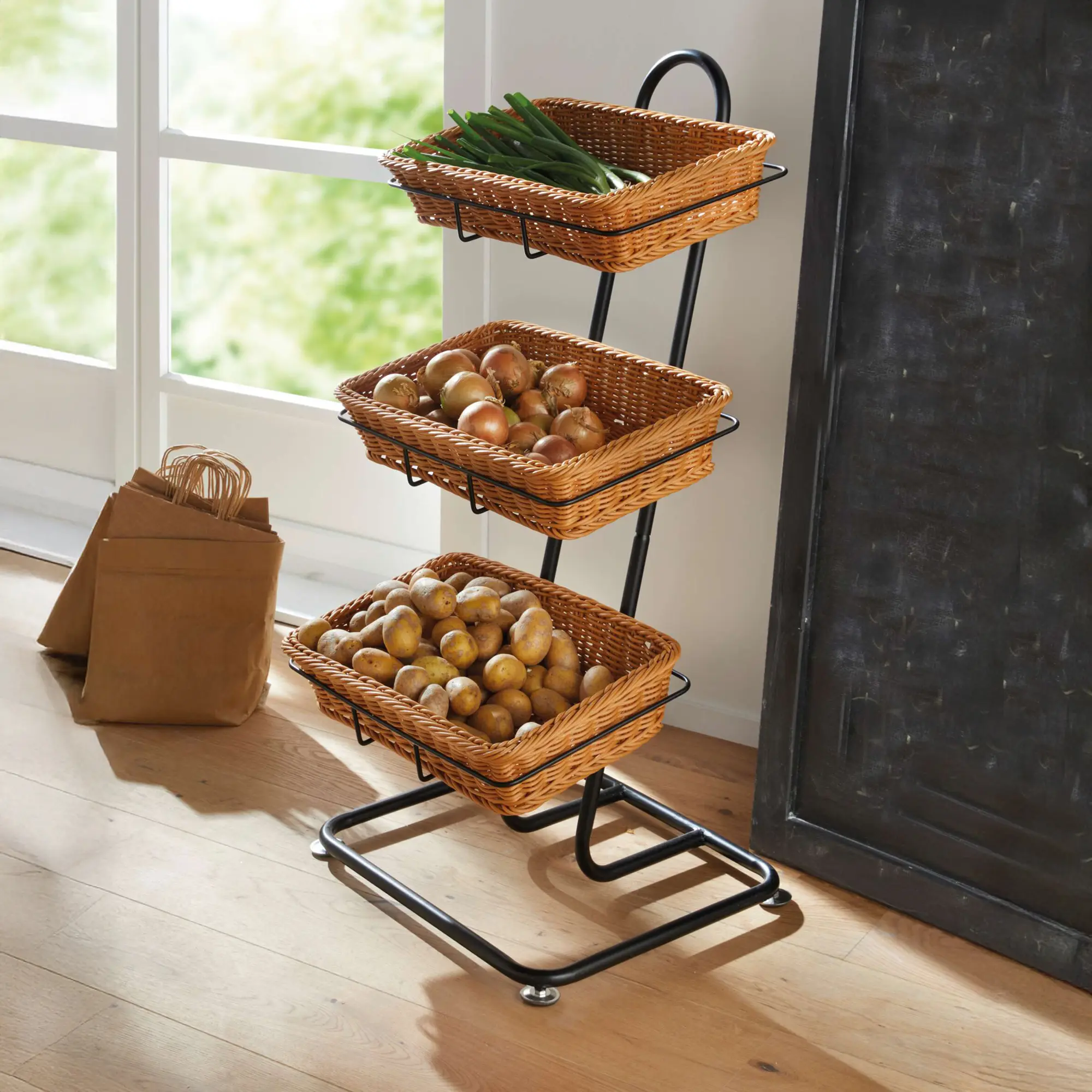 Acheter Supports pour paniers "panier polyrotin"  dans la boutique en ligne de Frank Flechtwaren