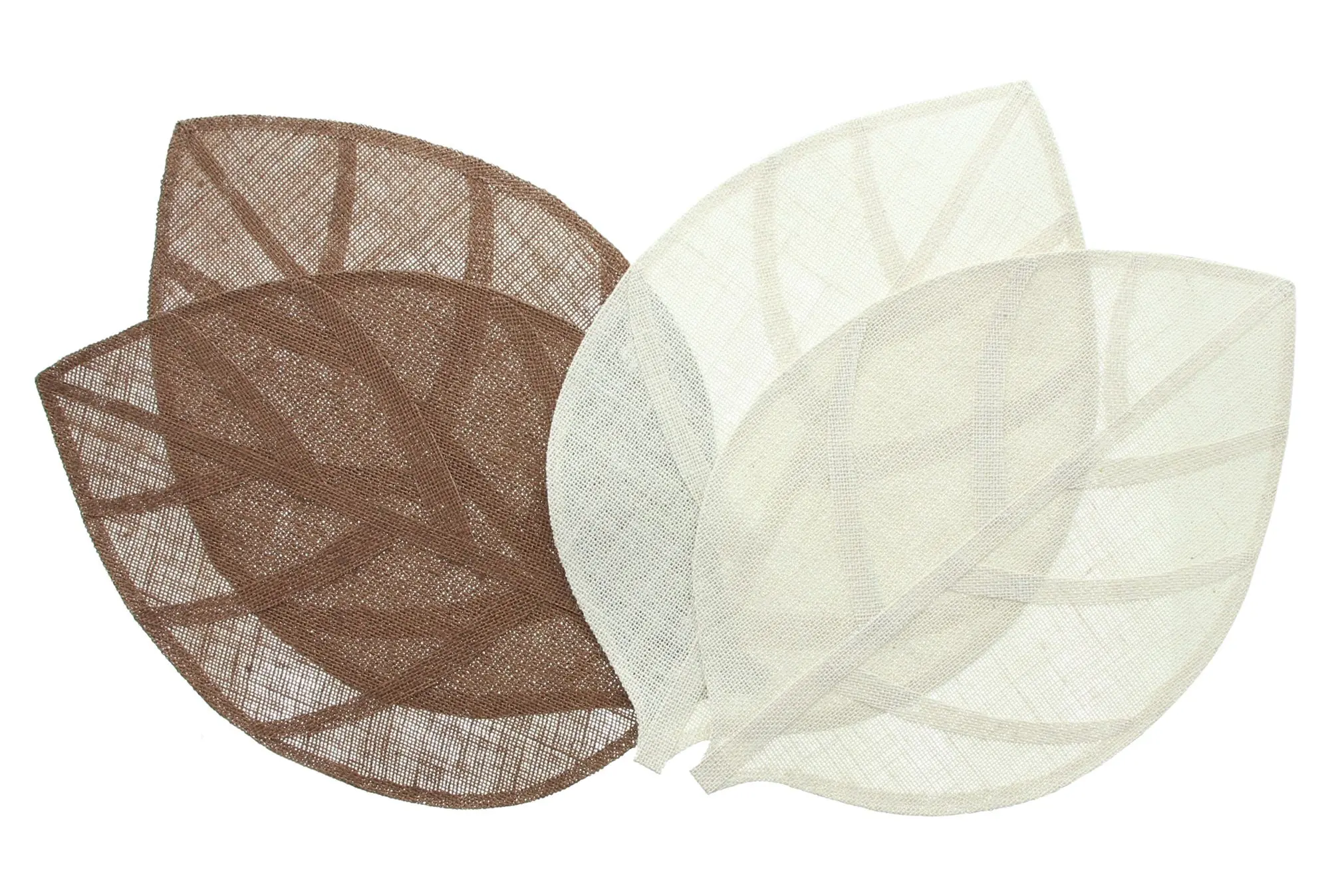 Acheter Lot de 4 sets de table "feuille"  dans la boutique en ligne de Frank Flechtwaren pour Sets de table