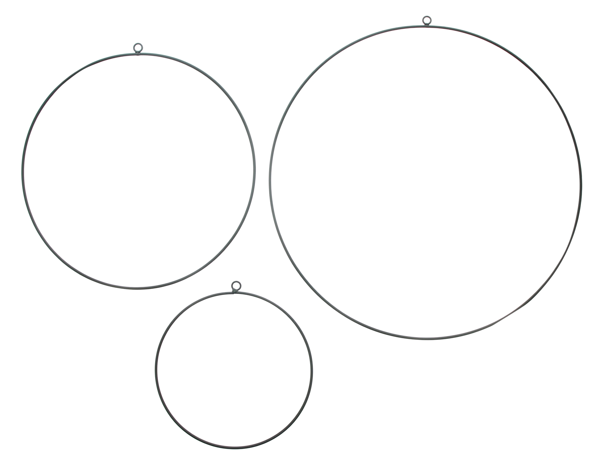 Acheter Lot de 3 suspensions "anneau"  dans la boutique en ligne de Frank Flechtwaren pour Anneaux décoratifs