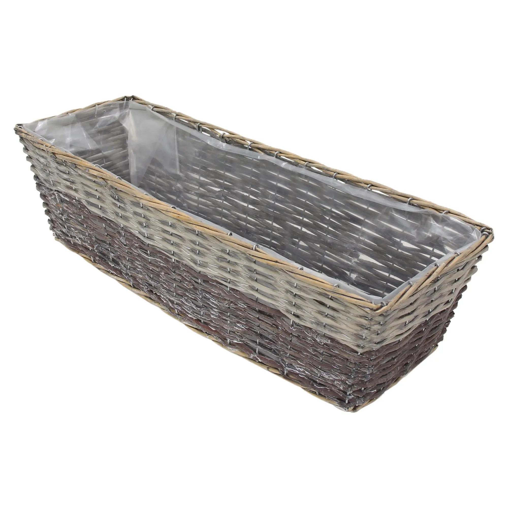 Acheter Jardinière "saule gris"  dans la boutique en ligne de Frank Flechtwaren pour Jardinières corbeilles
