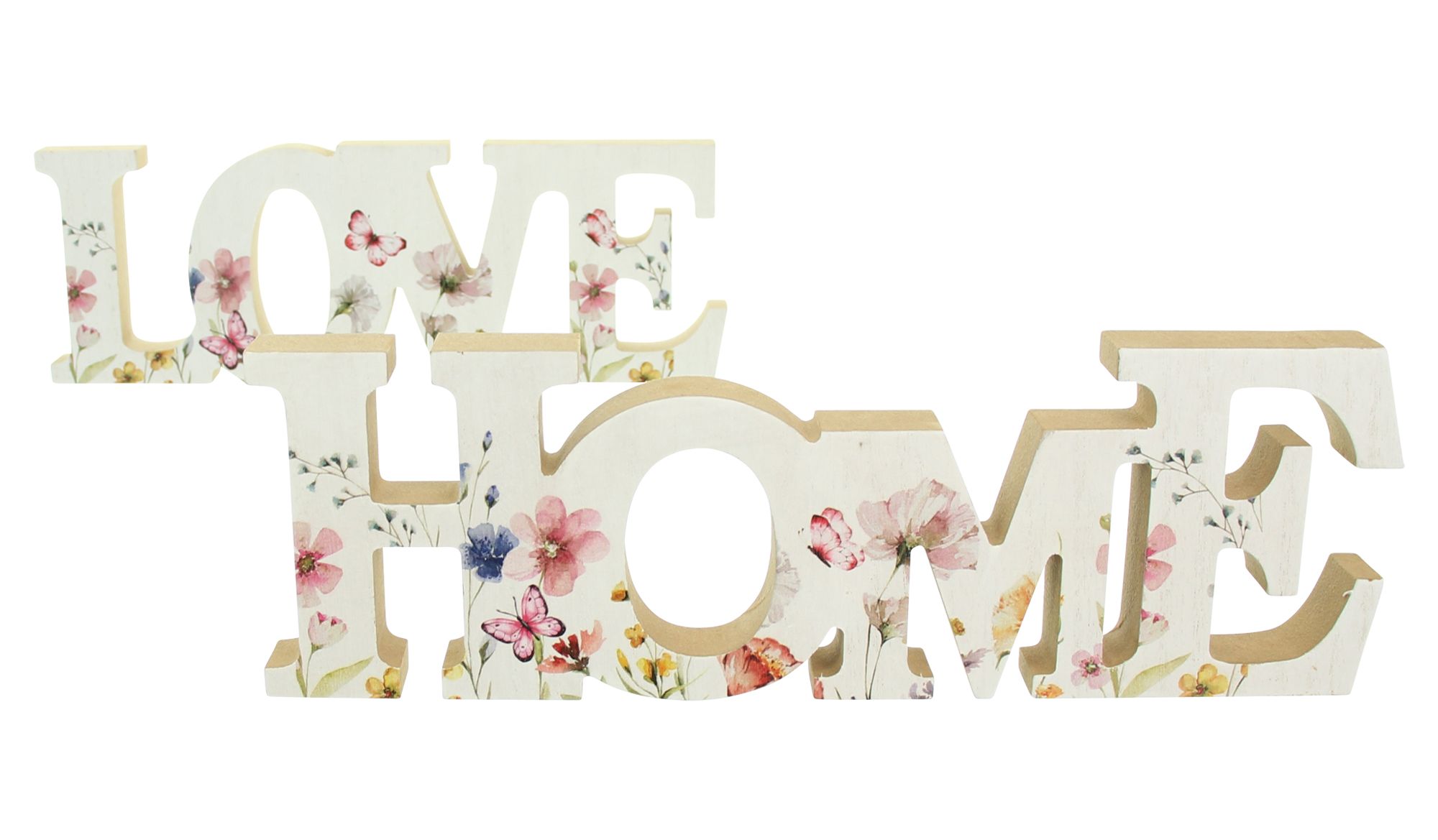 Acheter Lot de 2 lettrages "Love Home"  dans la boutique en ligne de Frank Flechtwaren pour Fins de série