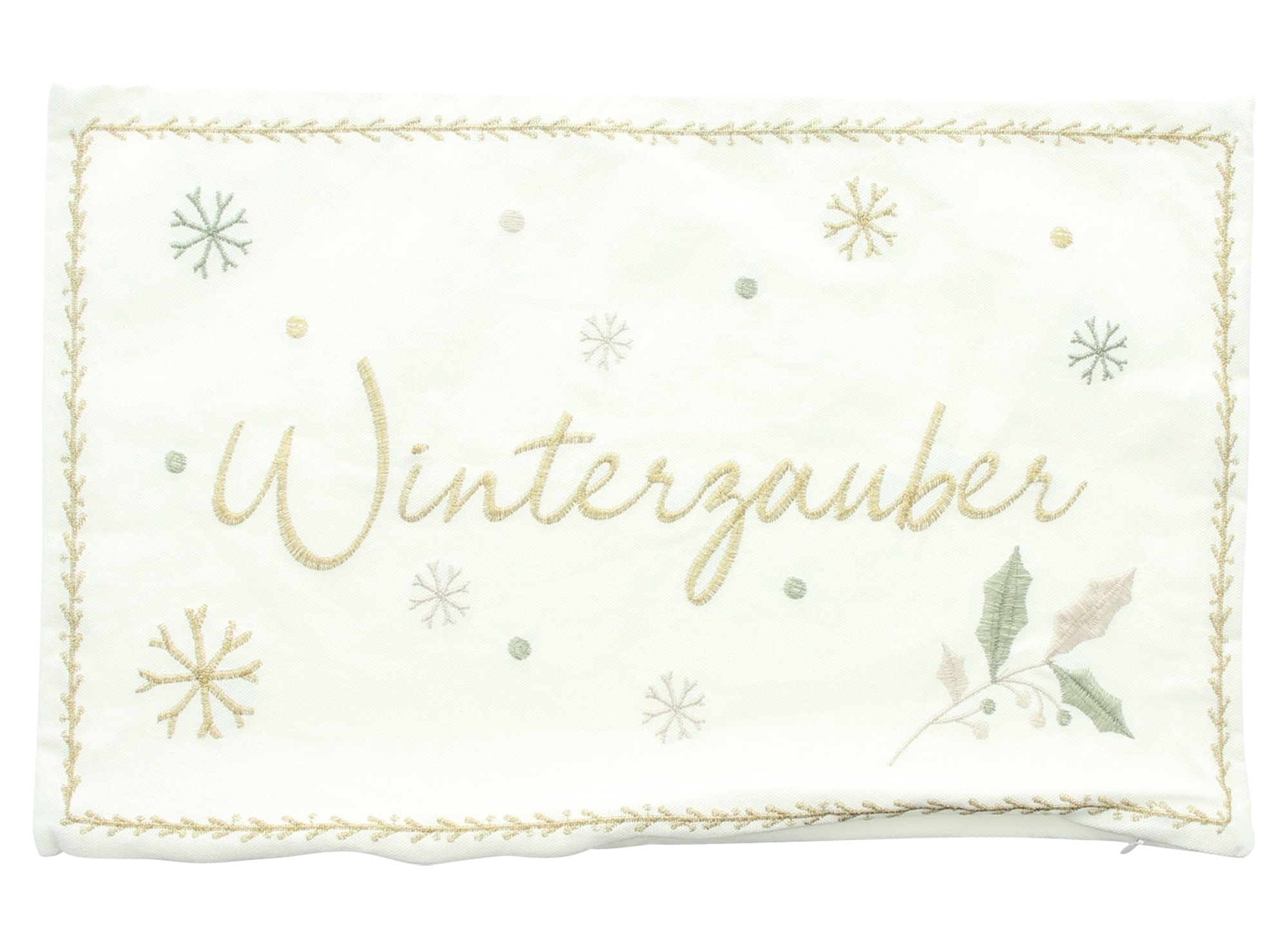Acheter Housse de coussin "Winterzauber"  dans la boutique en ligne de Frank Flechtwaren pour Coussins &amp; remplissages