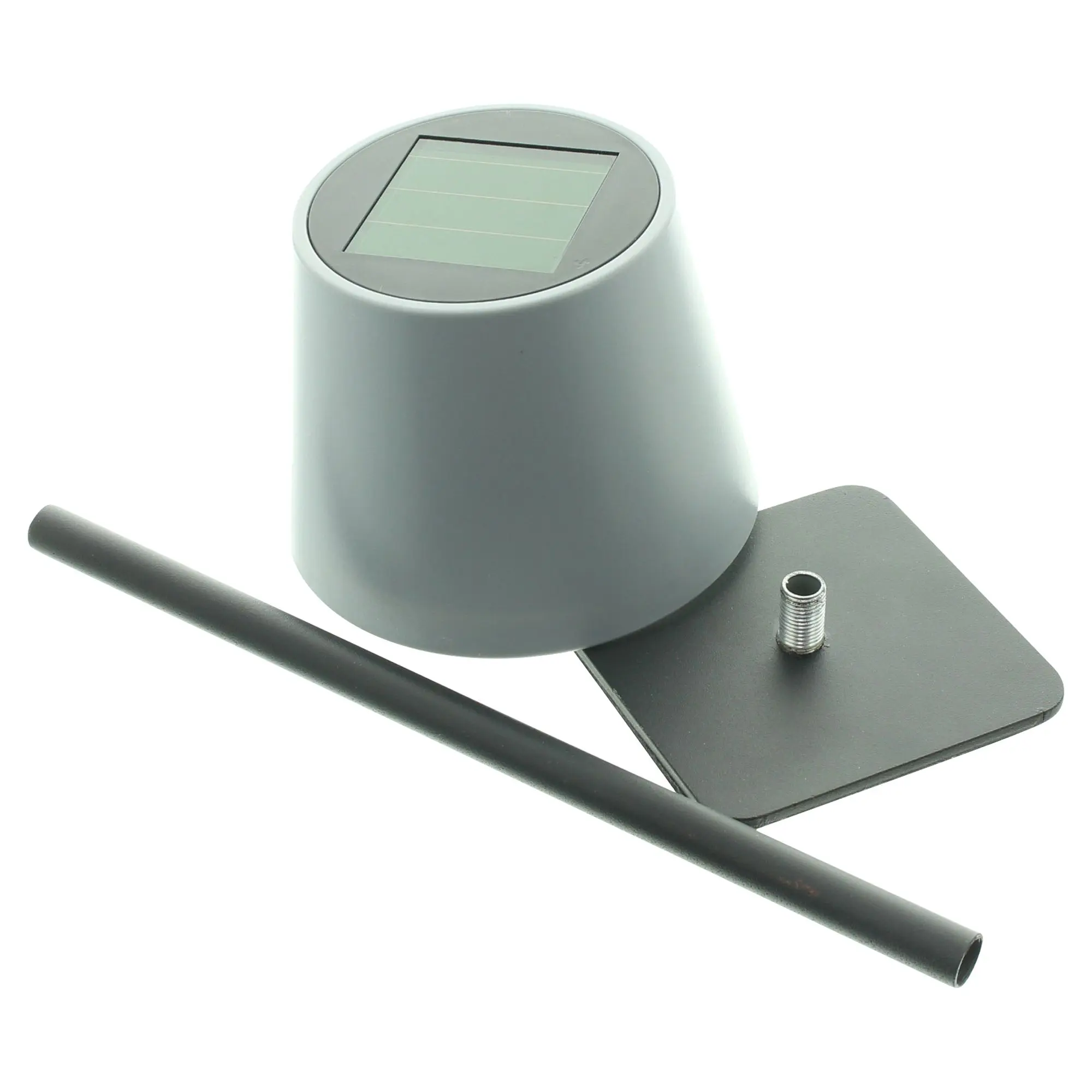 Acheter Lampe de table solaire LED "Grey"  dans la boutique en ligne de Frank Flechtwaren pour Éclairage solaire