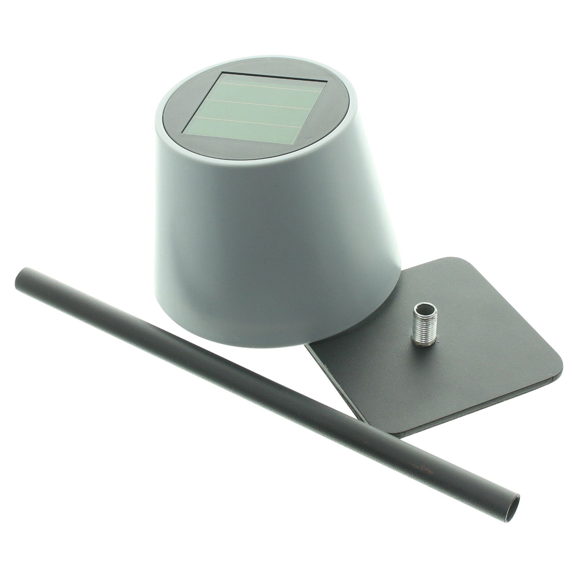 Acheter Lampe de table solaire LED "Grey"  dans la boutique en ligne de Frank Flechtwaren pour Lampes LED