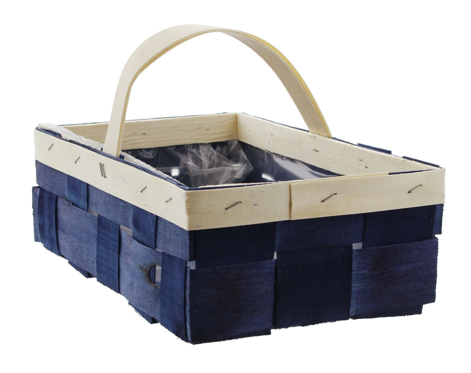 Acheter Panier à ance "teint", bleu  dans la boutique en ligne de Frank Flechtwaren pour Corbeilles en osier