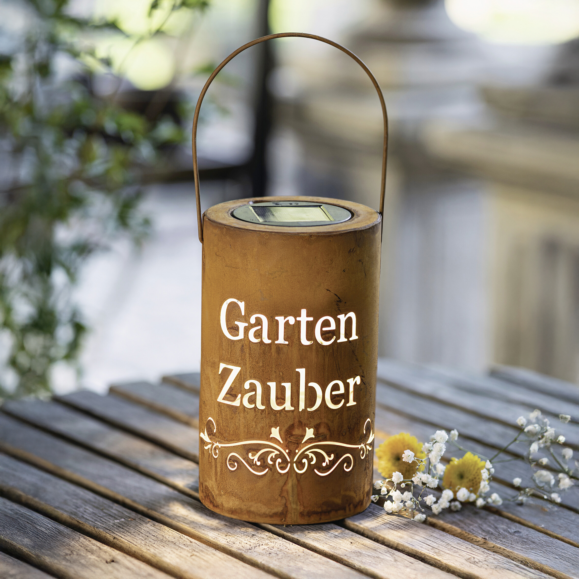 Acheter Lanterne solaire "Gartenzauber"  dans la boutique en ligne de Frank Flechtwaren