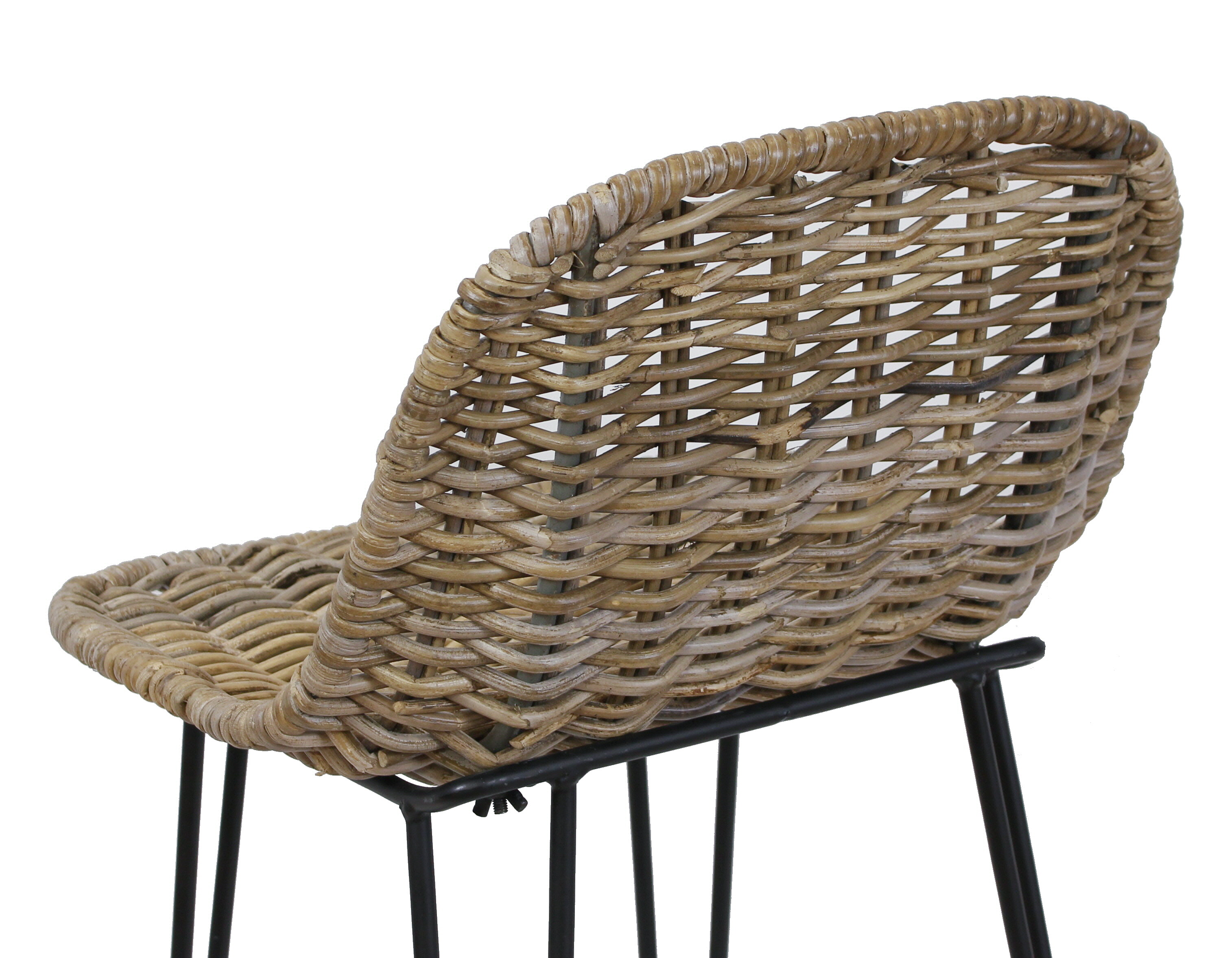 Acheter Chaise de bar en rotin "Modern Line"  dans la boutique en ligne de Frank Flechtwaren pour Cuisine