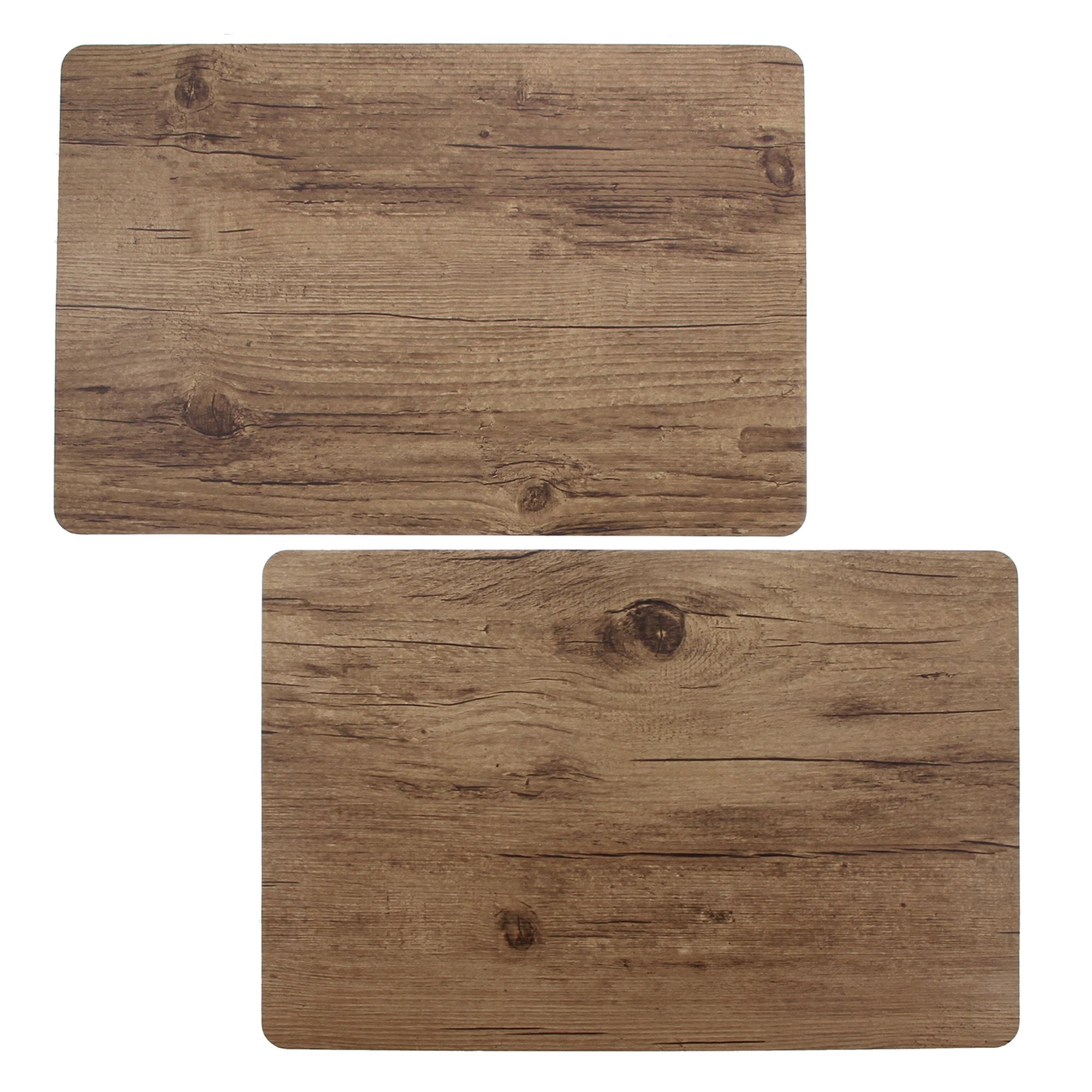 Acheter Lot de 2 sets de table "aspect bois" dans la boutique en ligne de Frank Flechtwaren pour Automne Acheter Lot de 2 sets de table "aspect bois" dans la boutique en ligne de Frank Flechtwaren pour Automne