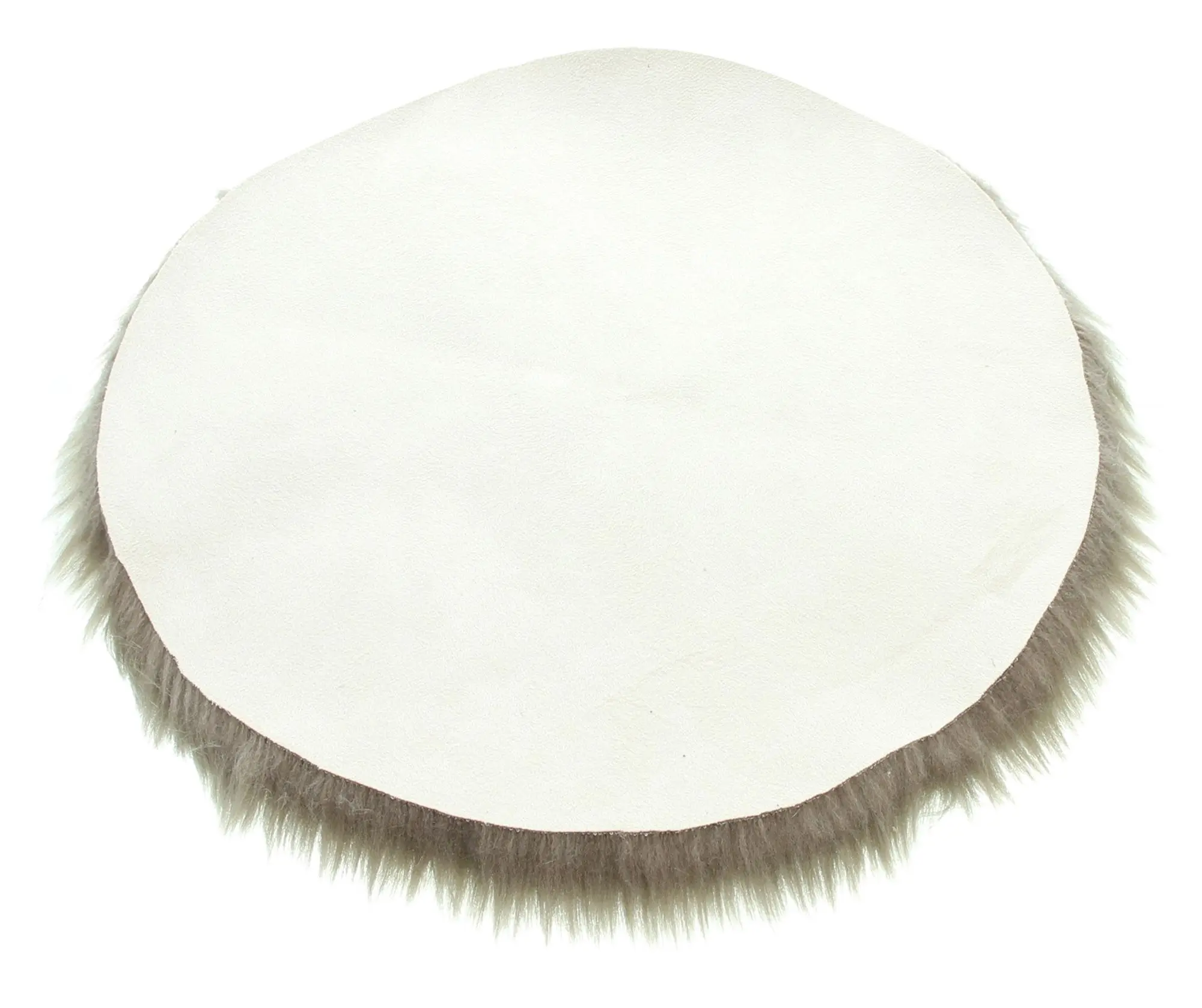 Acheter Fourrure décorative "Light Platin", ronde  dans la boutique en ligne de Frank Flechtwaren pour Fourrures &amp; peaux synthétiques