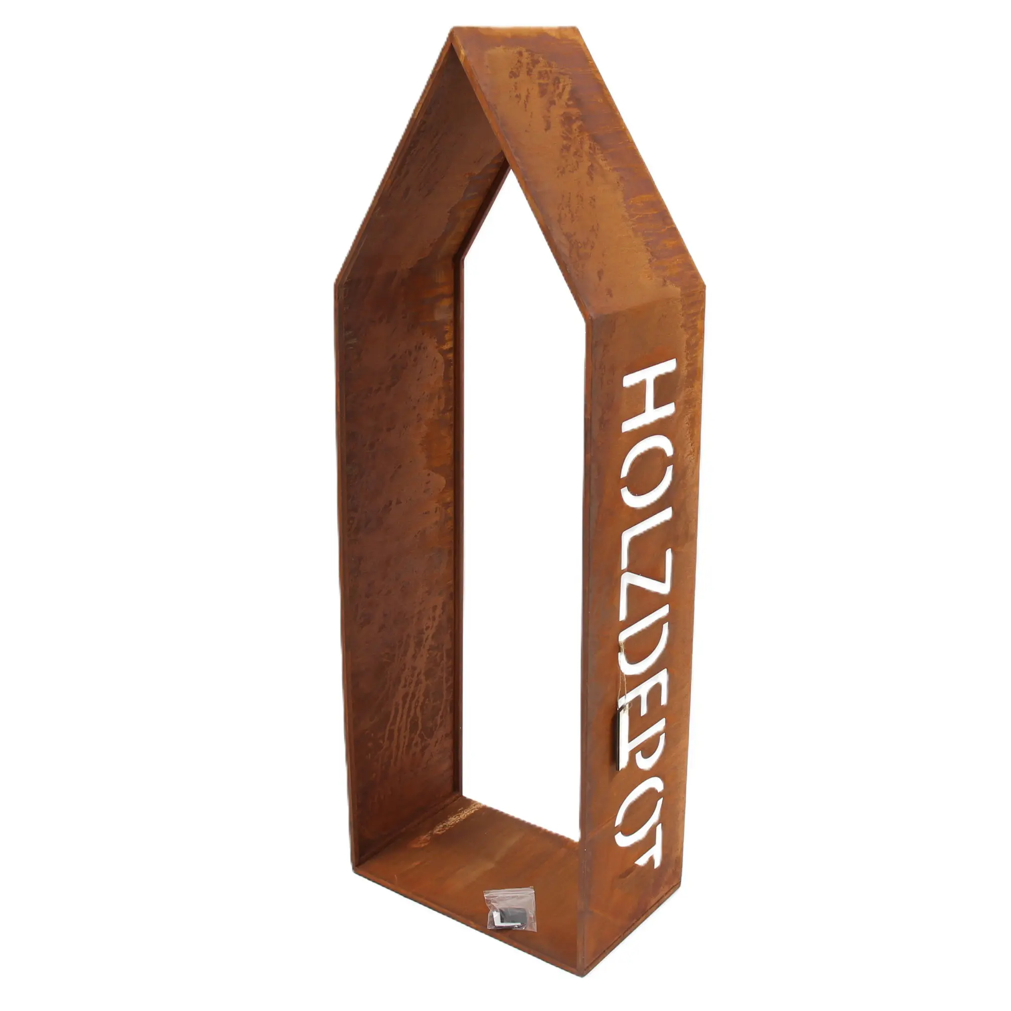 Acheter Étagère à bois de chauffage « Rustic »  dans la boutique en ligne de Frank Flechtwaren pour Décoration rouille pour votre jardin