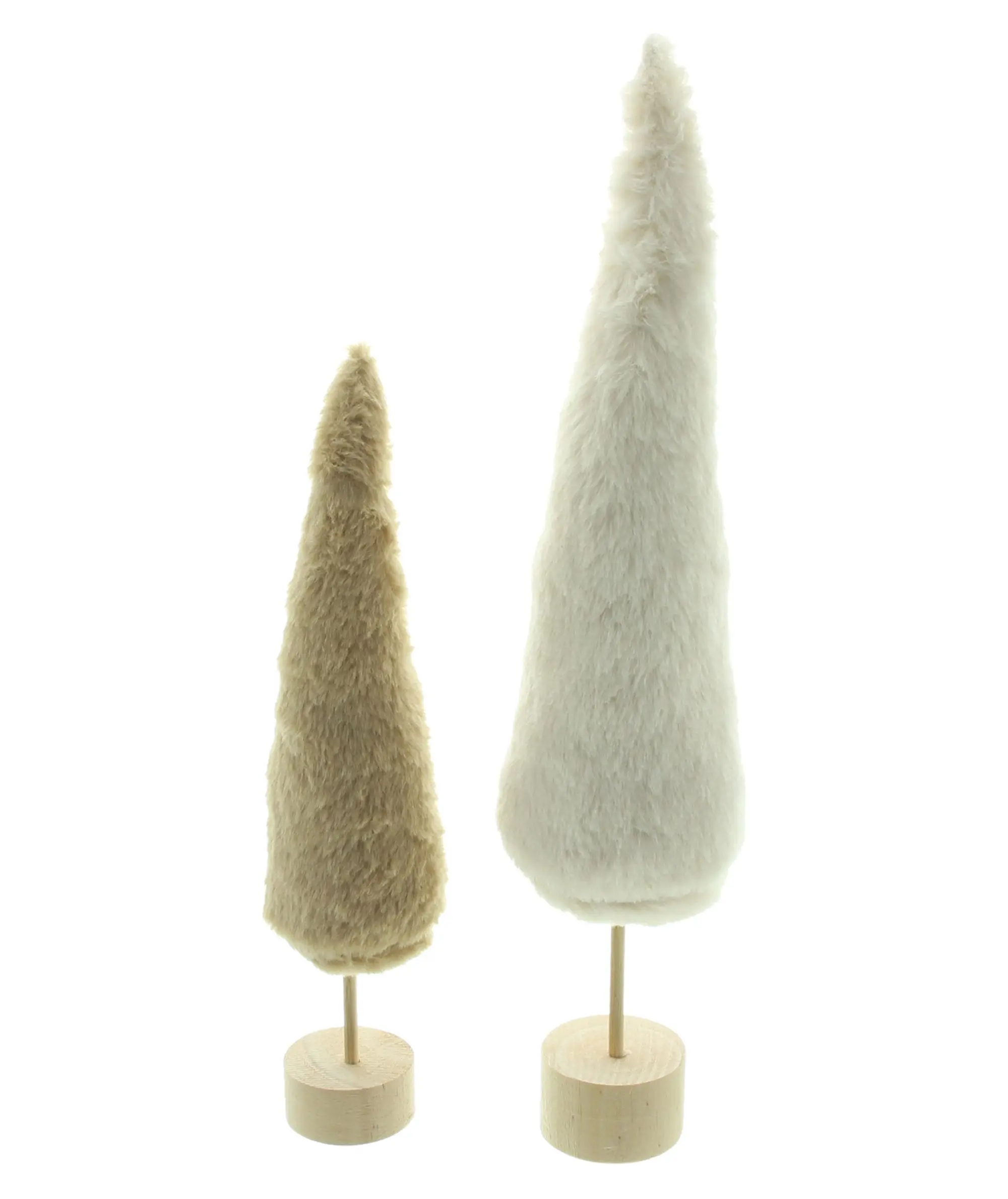 Acheter Sapin décoratif « Peluche », lot de 2 dans la boutique en ligne de Frank Flechtwaren pour Sapins