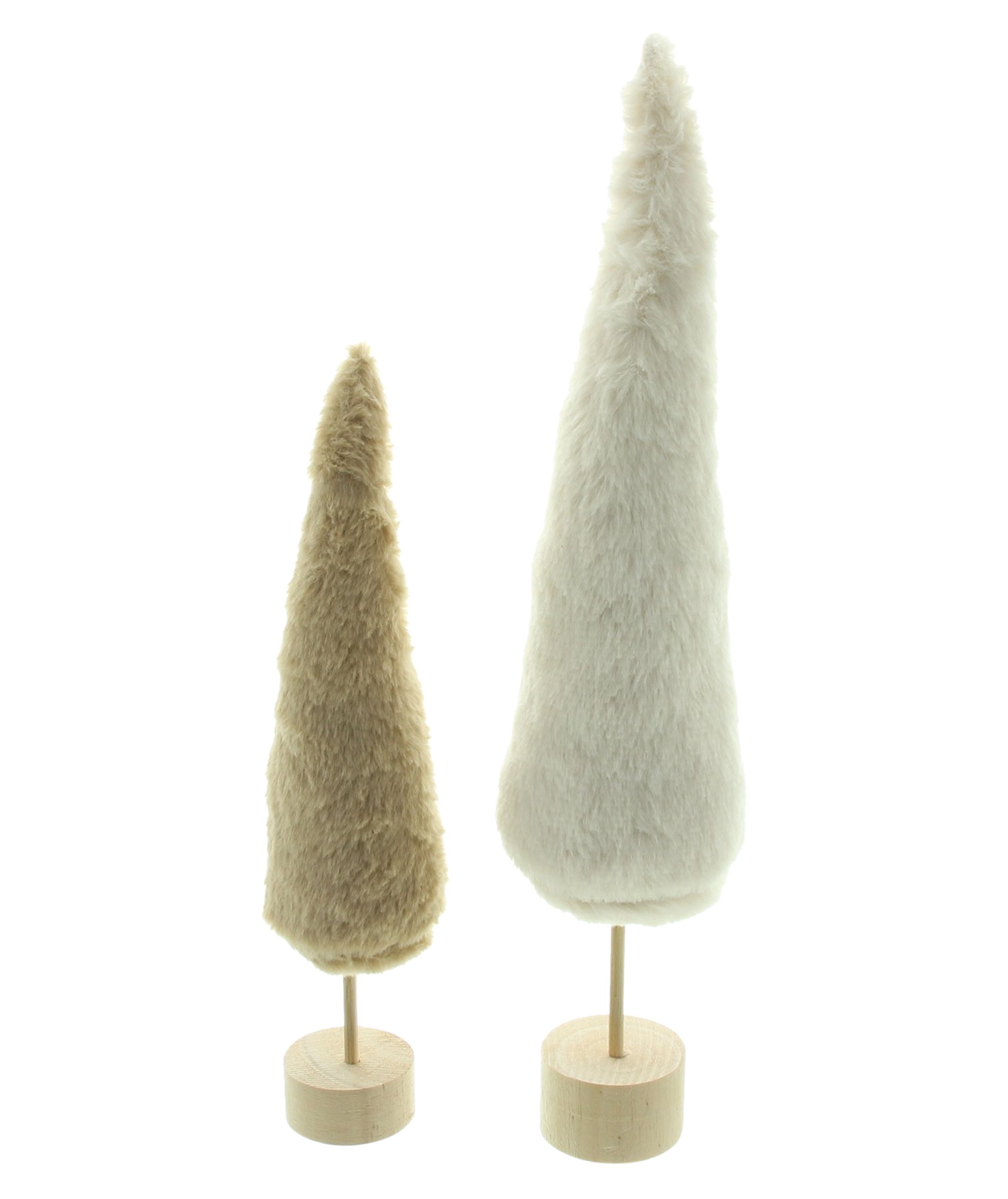 Acheter Sapin décoratif « Peluche », lot de 2 dans la boutique en ligne de Frank Flechtwaren pour Sapins