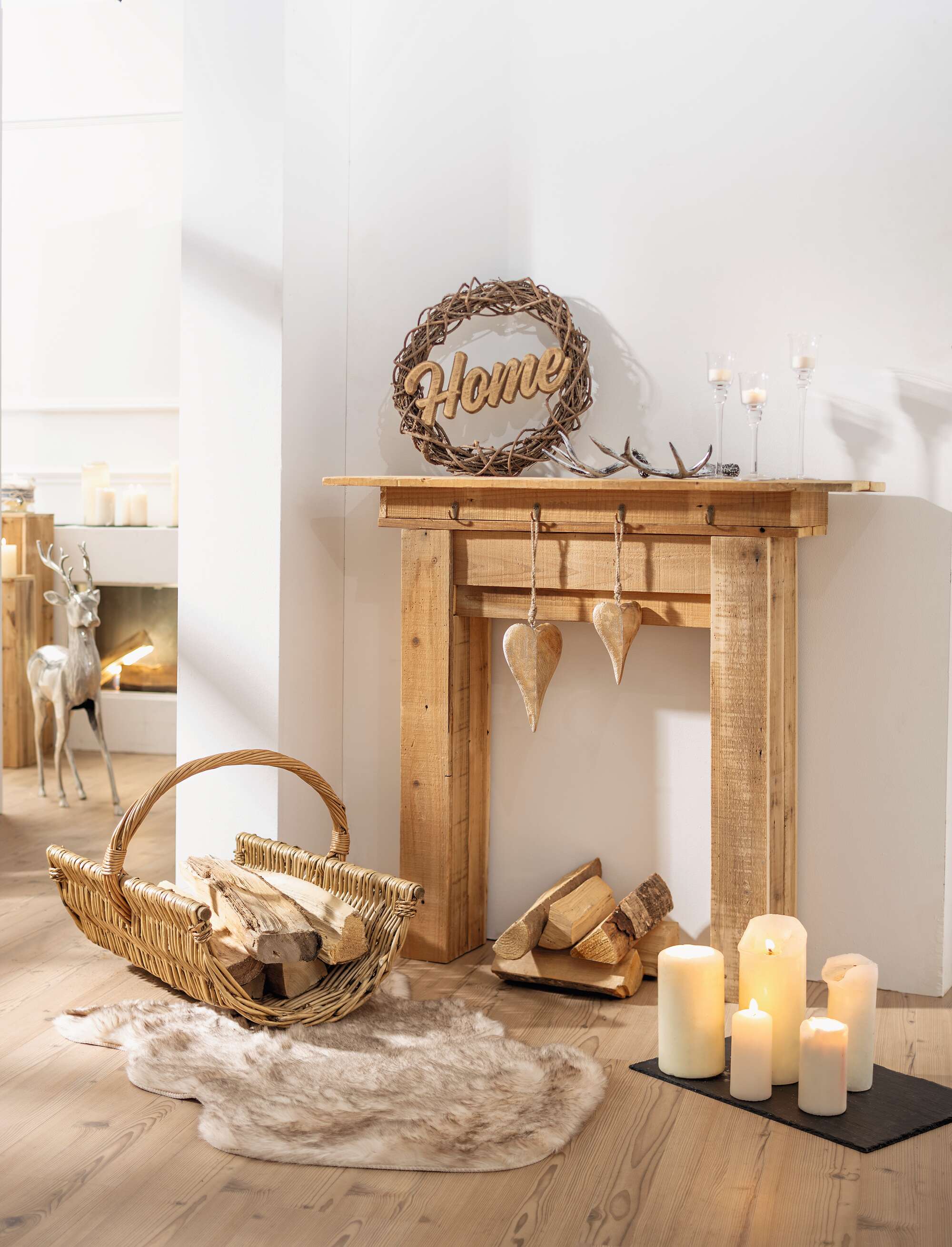 Acheter Panier à bois "osier tendance"  dans la boutique en ligne de Frank Flechtwaren pour Paniers &amp; présentoirs en bois