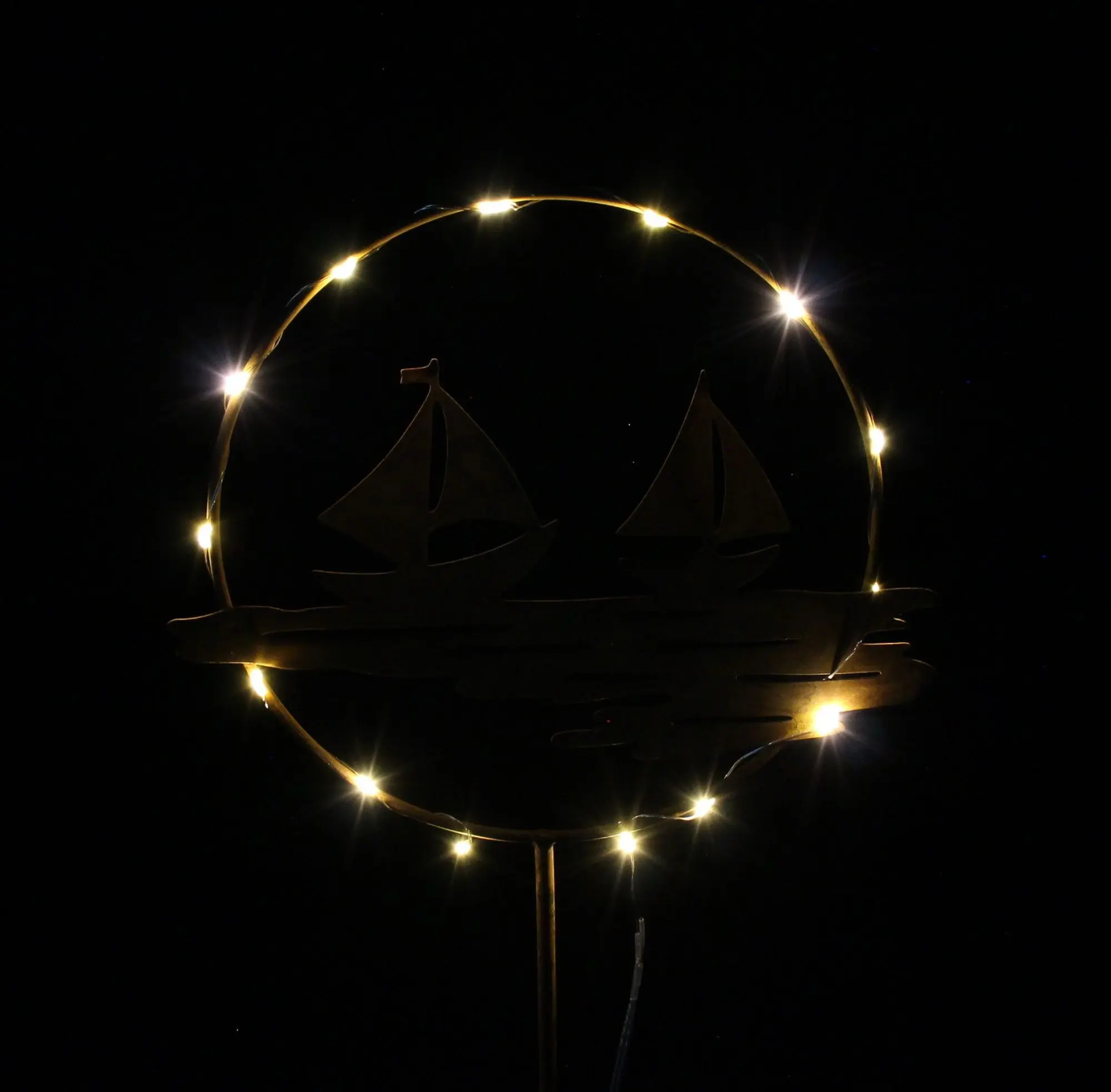 Acheter Pic LED "bateaux à voile"  dans la boutique en ligne de Frank Flechtwaren pour Luminaires de jardin
