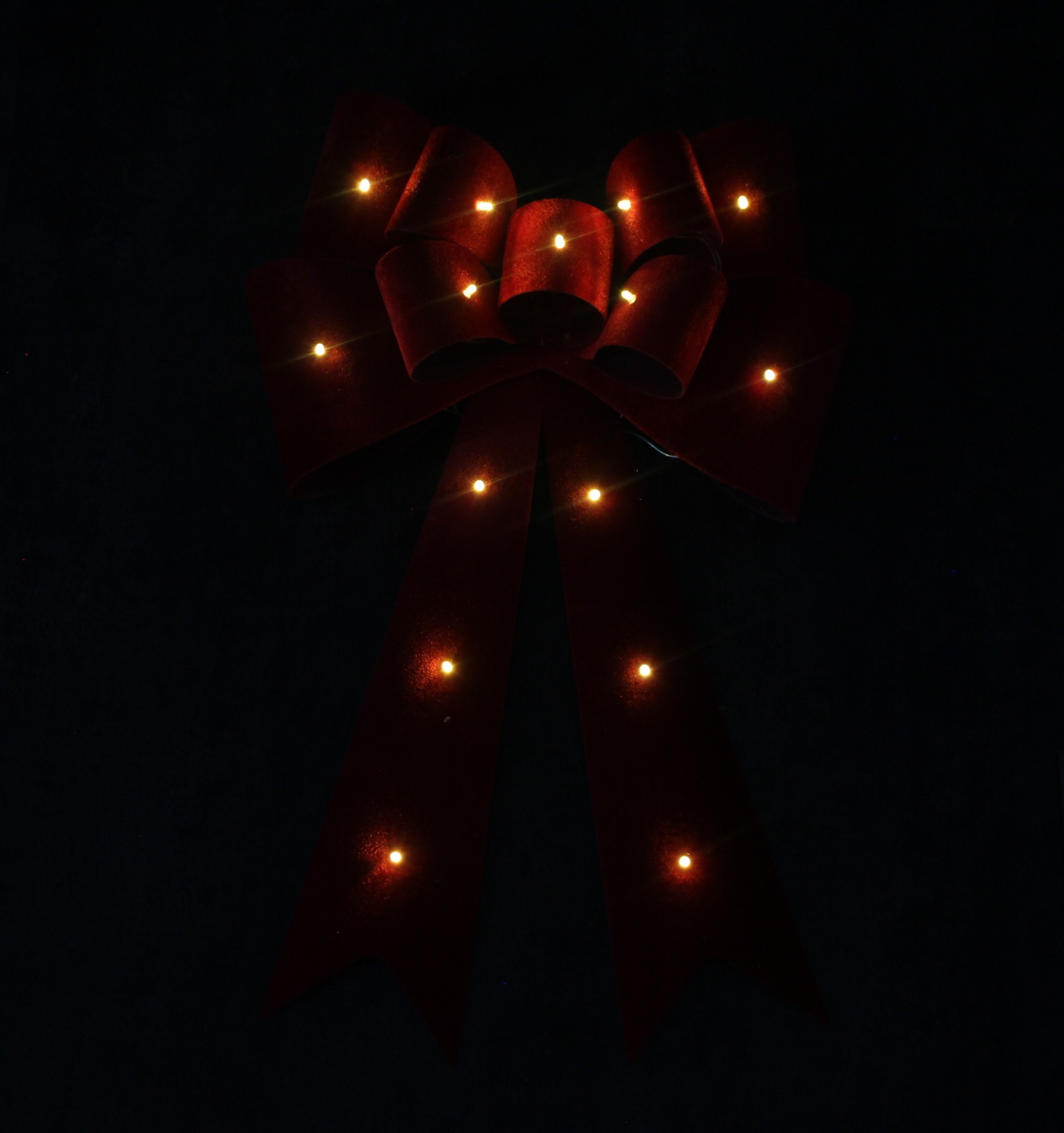 Acheter Noeud LED "rouge"  dans la boutique en ligne de Frank Flechtwaren pour Décoration LED