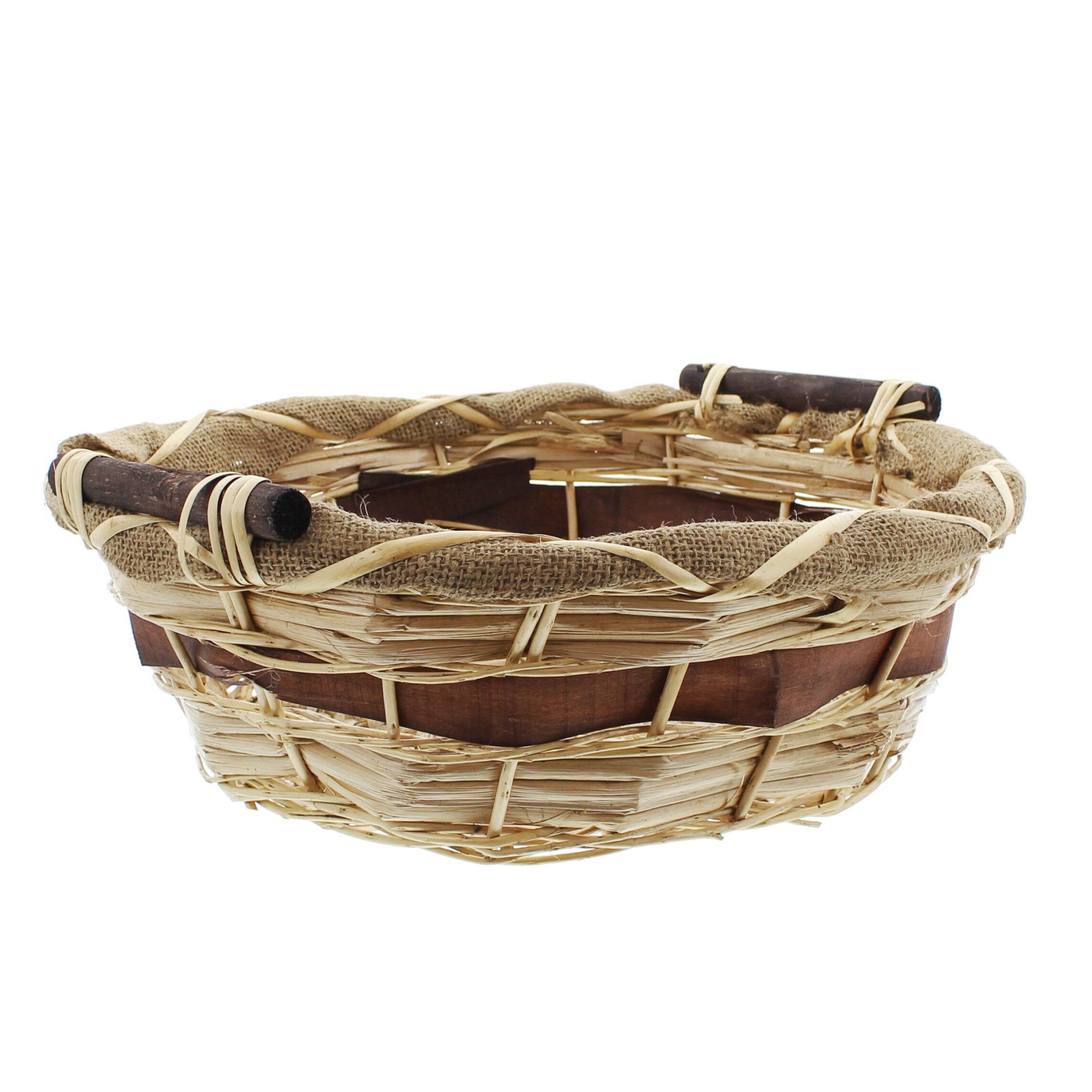 Acheter Coupe déco "bord en jute"  dans la boutique en ligne de Frank Flechtwaren pour Coupes