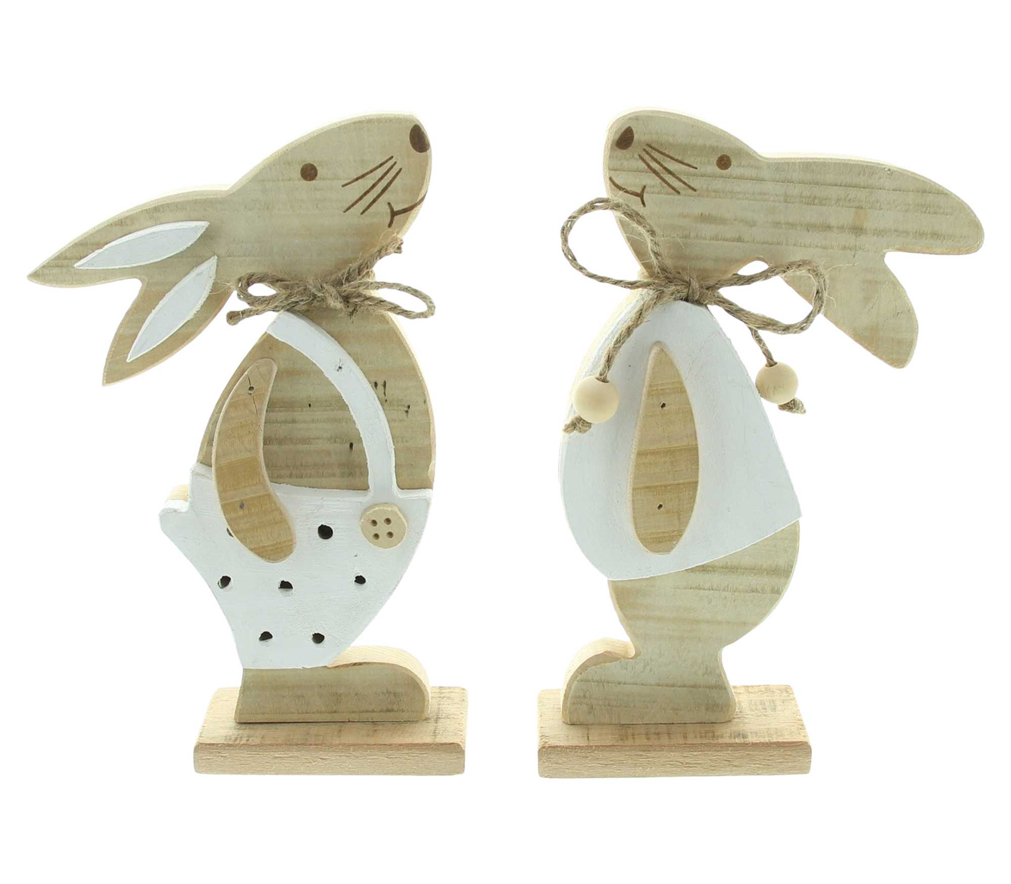 Acheter Lot de 2 lapins "Hansi & Franzi" dans la boutique en ligne de Frank Flechtwaren pour Pâques Acheter Lot de 2 lapins "Hansi & Franzi" dans la boutique en ligne de Frank Flechtwaren pour Pâques