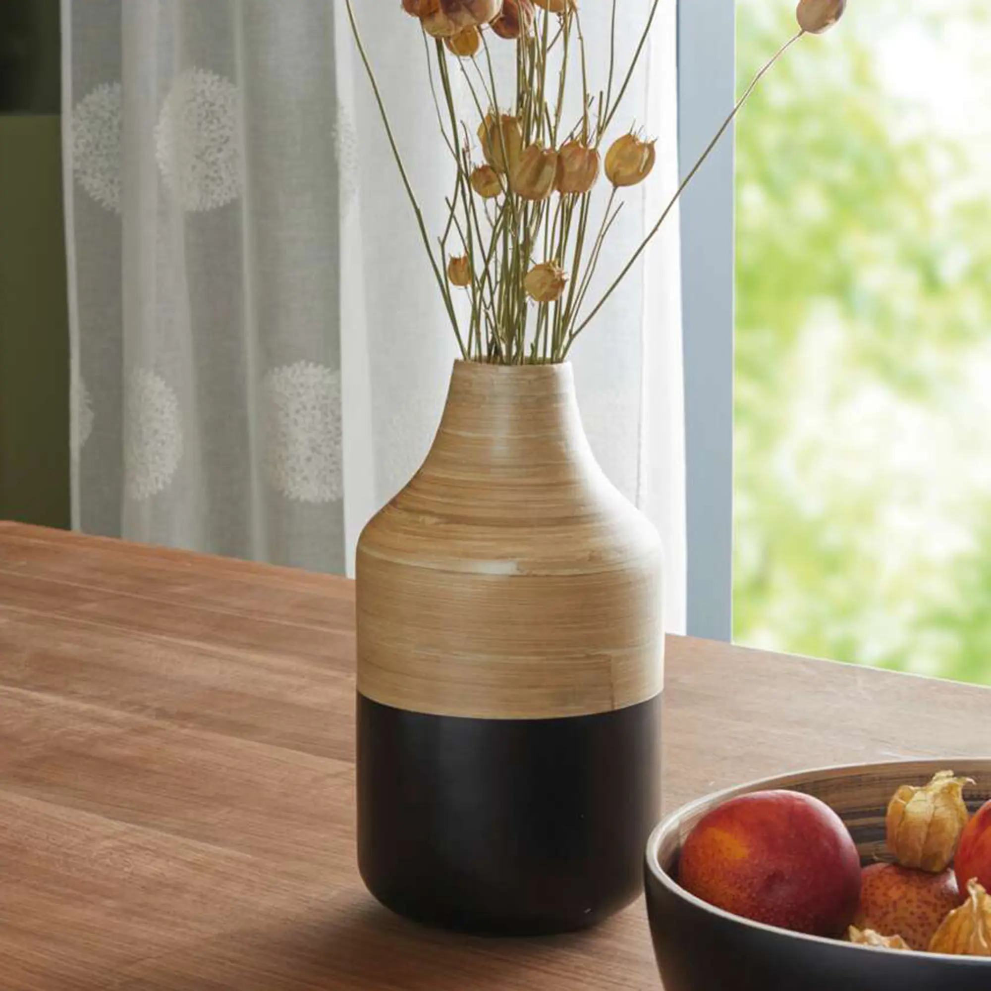 Acheter Vase décoratif "Black Bamboo"  dans la boutique en ligne de Frank Flechtwaren