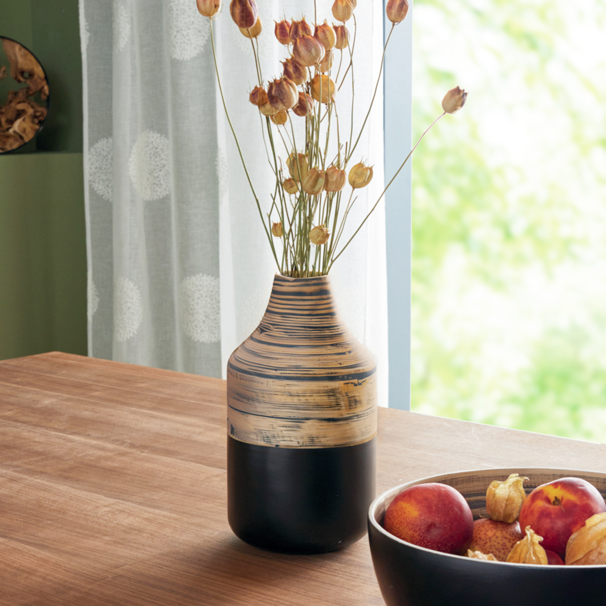 Acheter Vase décoratif "Black Bamboo"  dans la boutique en ligne de Frank Flechtwaren