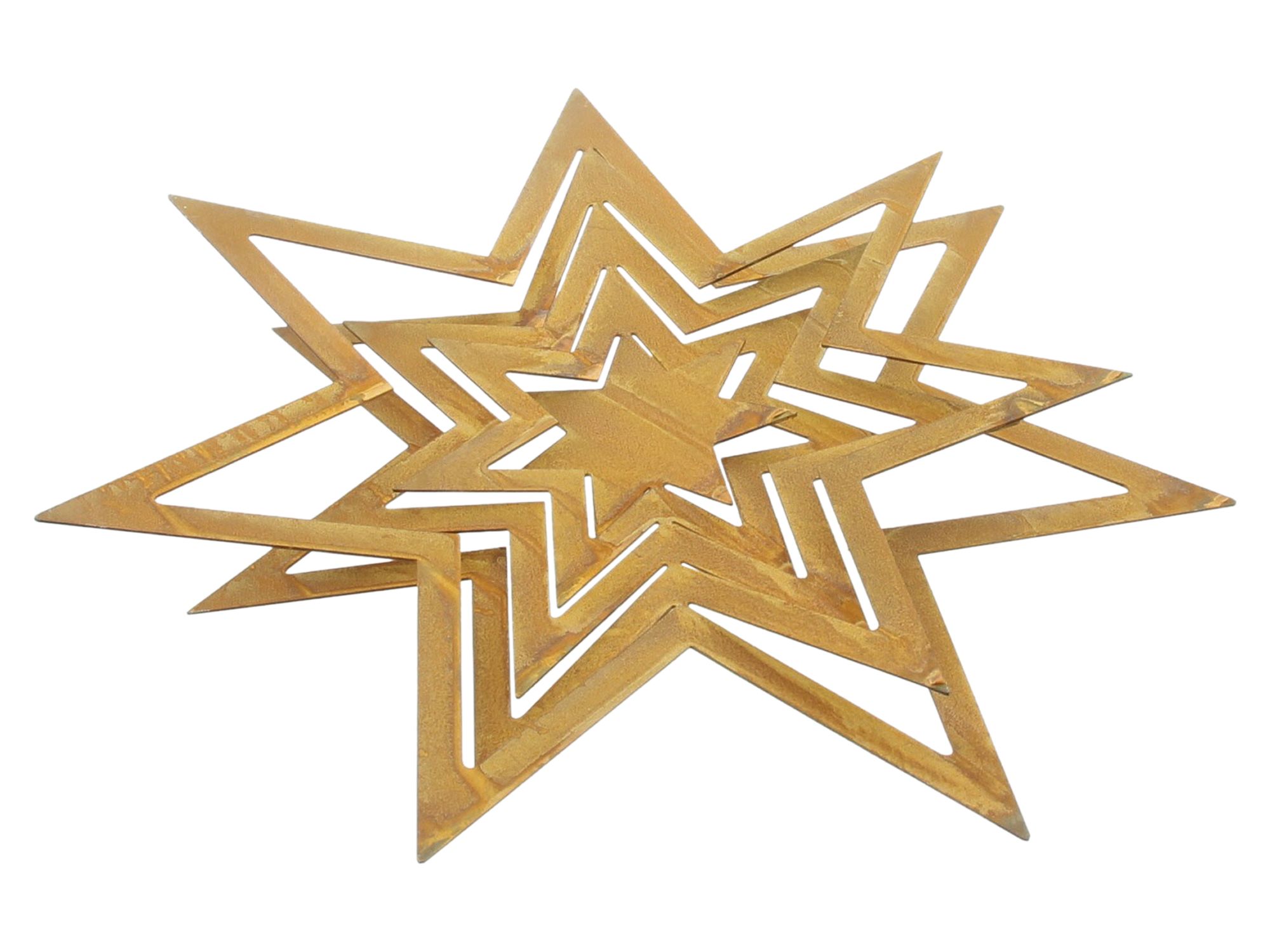 Acheter Suspension étoile "rouille"  dans la boutique en ligne de Frank Flechtwaren pour Décorations pour sapins de Noël