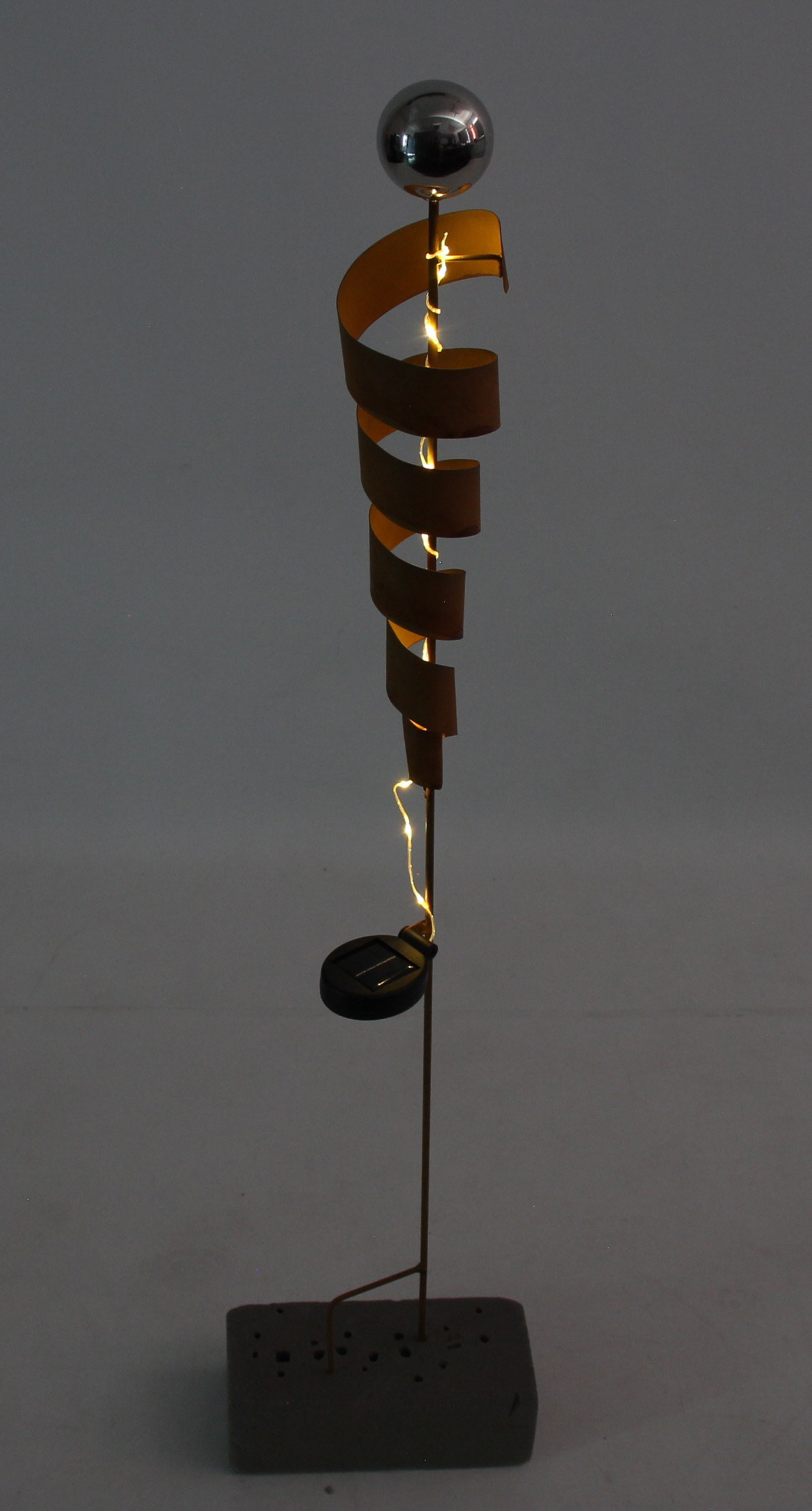 Acheter Pic solaire " spirale"  dans la boutique en ligne de Frank Flechtwaren pour Luminaires de jardin