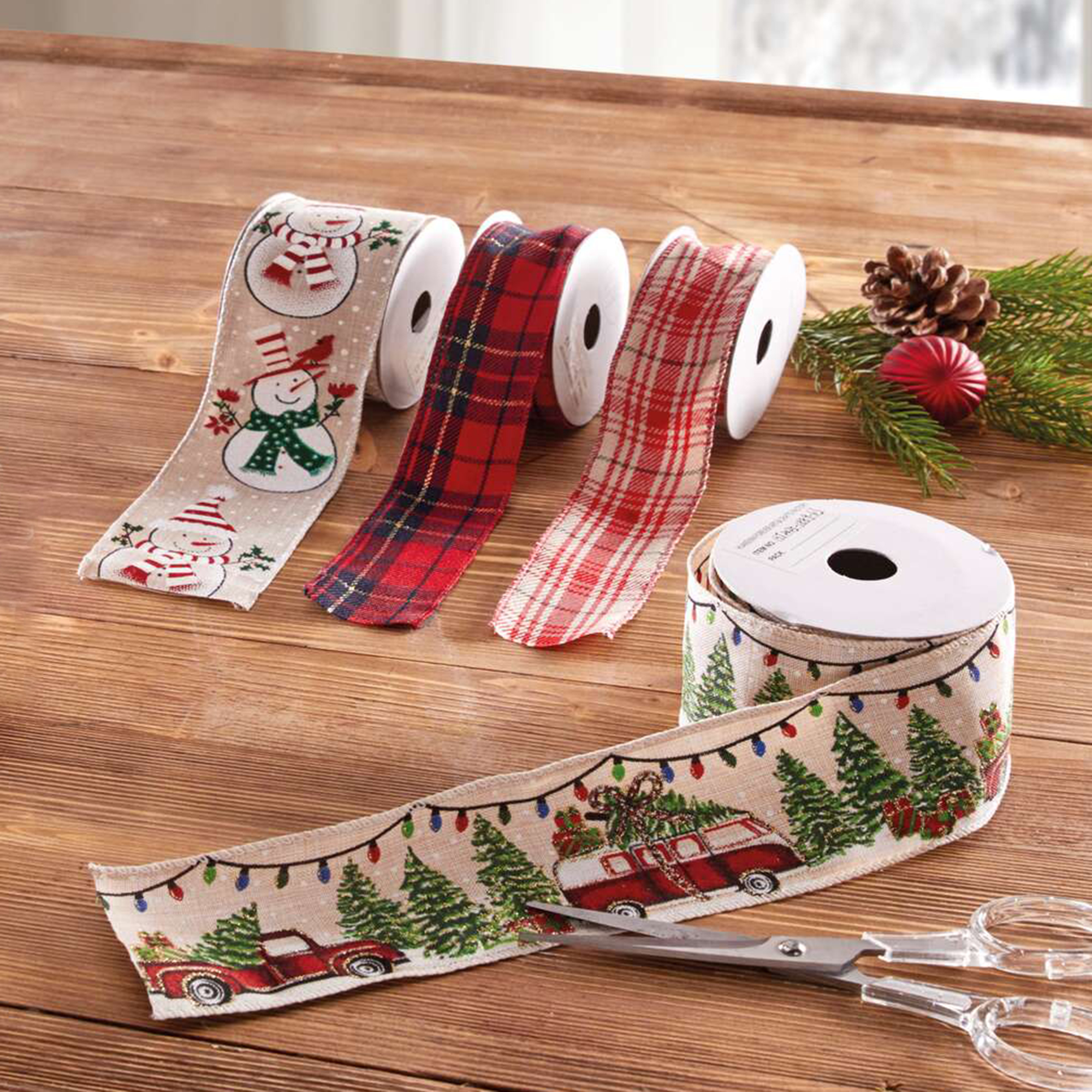 Acheter Lot de 4 rubans "hiver"  dans la boutique en ligne de Frank Flechtwaren