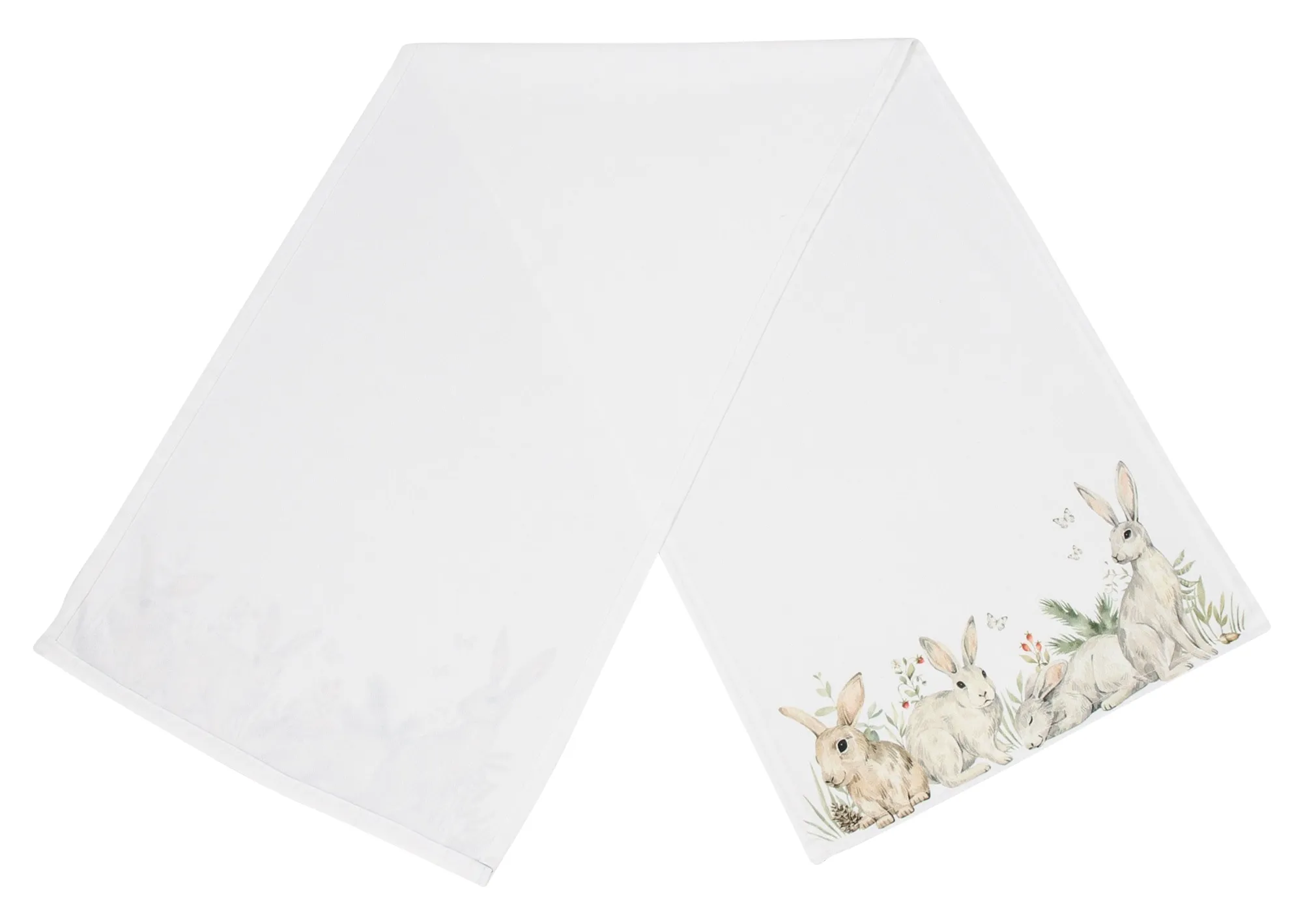 Acheter Chemin de table "horde de lapins"  dans la boutique en ligne de Frank Flechtwaren pour Textiles de table