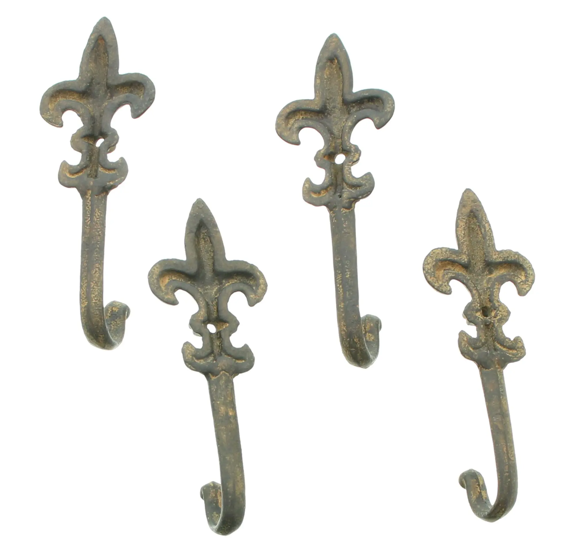 Acheter Lot de 4 crochets décoratifs "antique"  dans la boutique en ligne de Frank Flechtwaren pour Salle de bain
