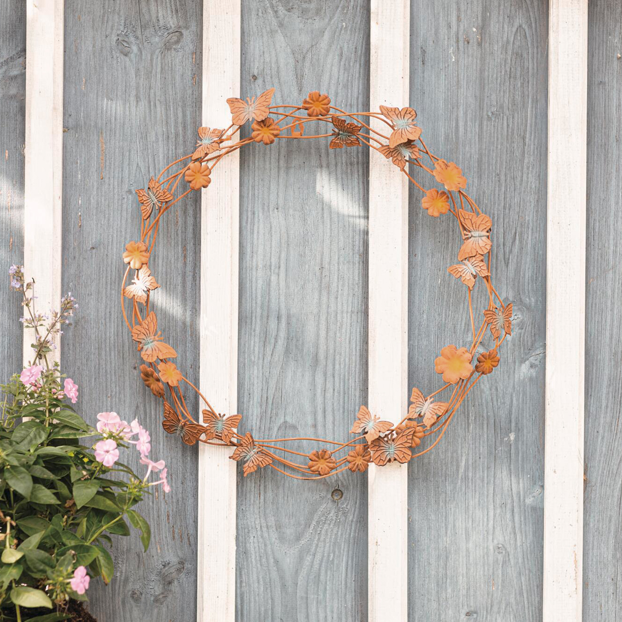 Acheter Anneau "fleurs et papillons"  dans la boutique en ligne de Frank Flechtwaren