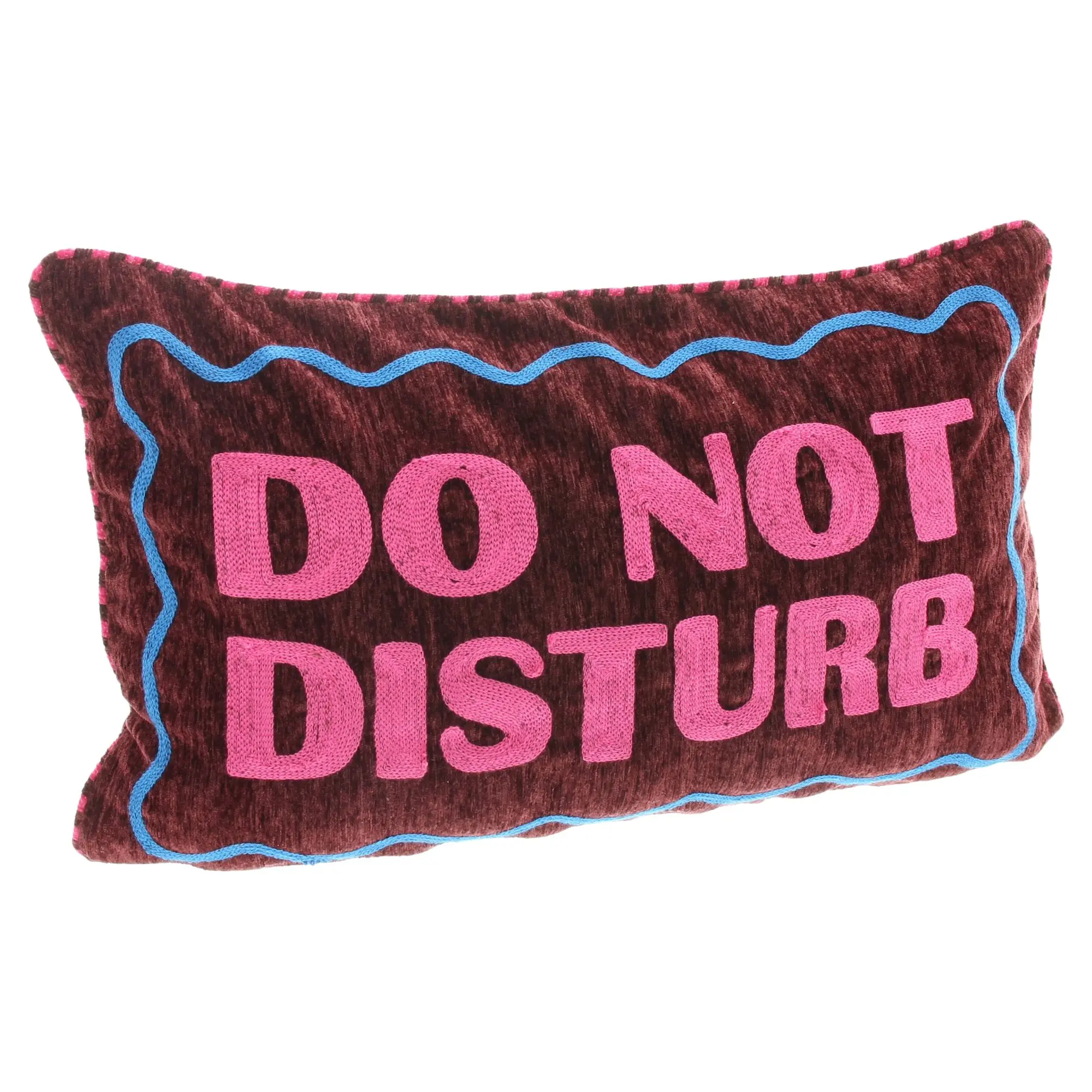 Acheter Housse de coussin « Do not disturb » dans la boutique en ligne de Frank Flechtwaren pour Remplissages