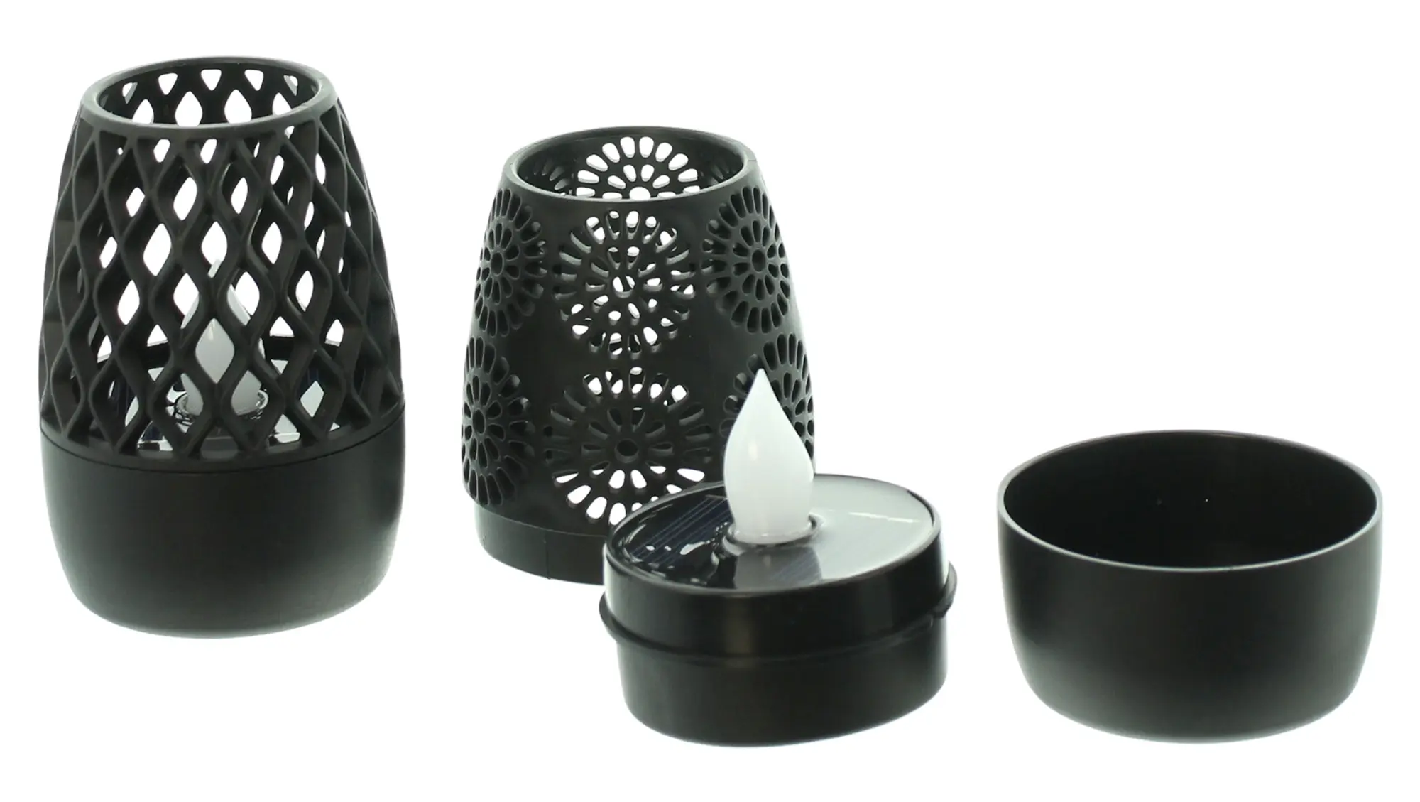 Acheter Lot de 2 lampe solaire à LED "Sparkle"  dans la boutique en ligne de Frank Flechtwaren pour Luminaires de jardin
