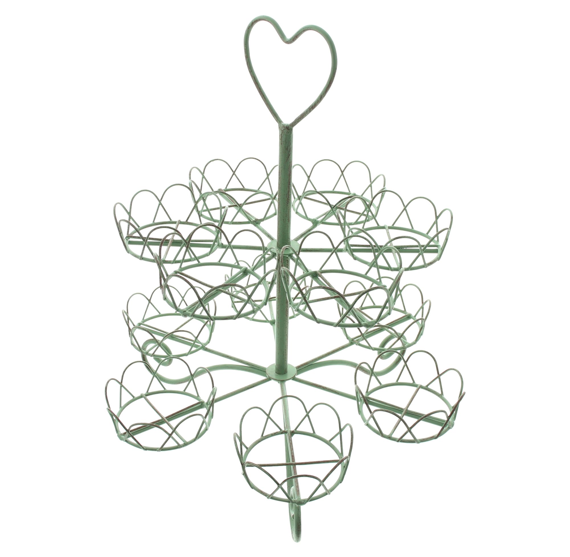 Acheter Présentoir à cupcakes "Vintage"  dans la boutique en ligne de Frank Flechtwaren pour Bols décoratifs