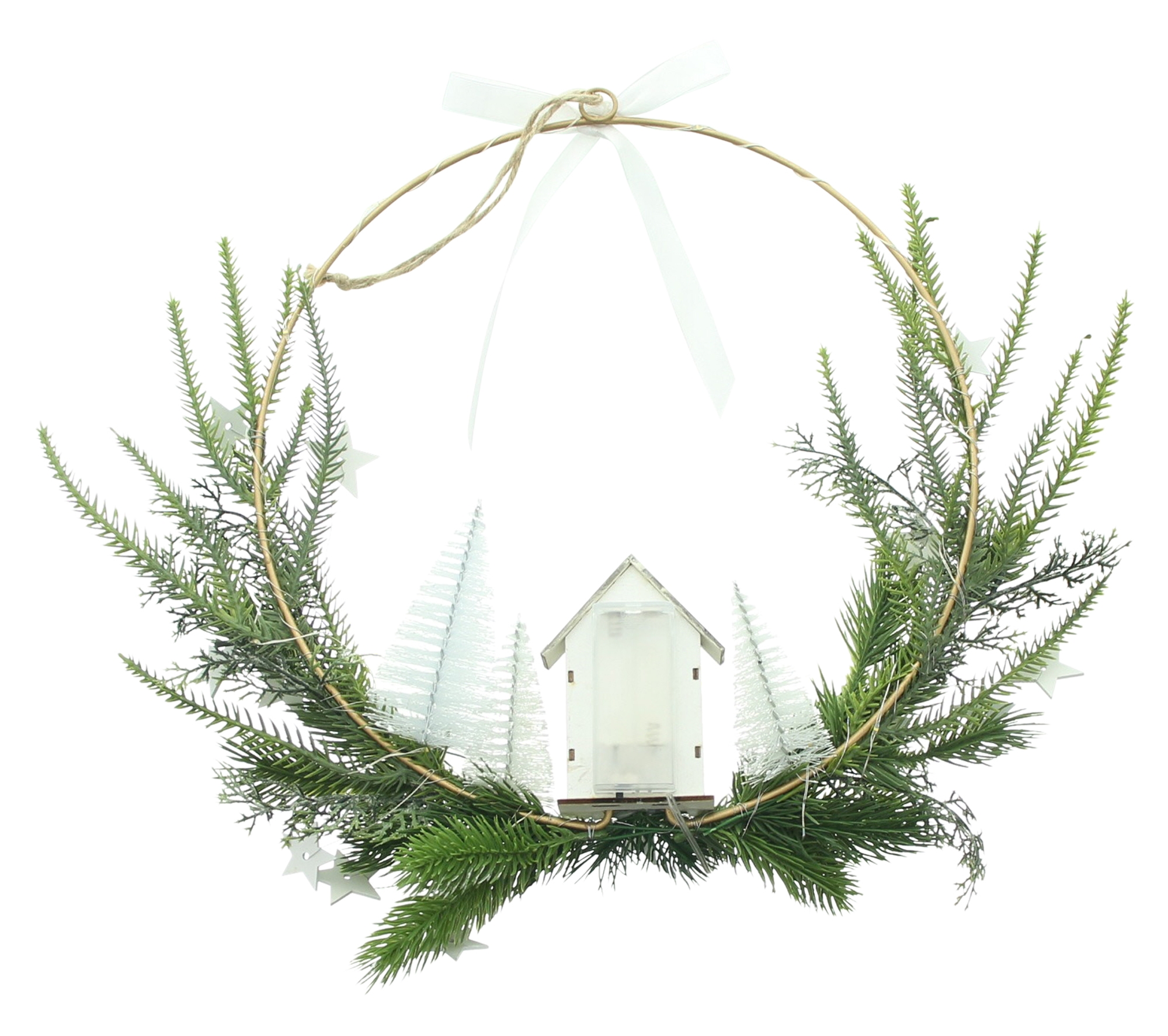 Acheter Anneau LED "hiver"  dans la boutique en ligne de Frank Flechtwaren pour Décorations à suspendre