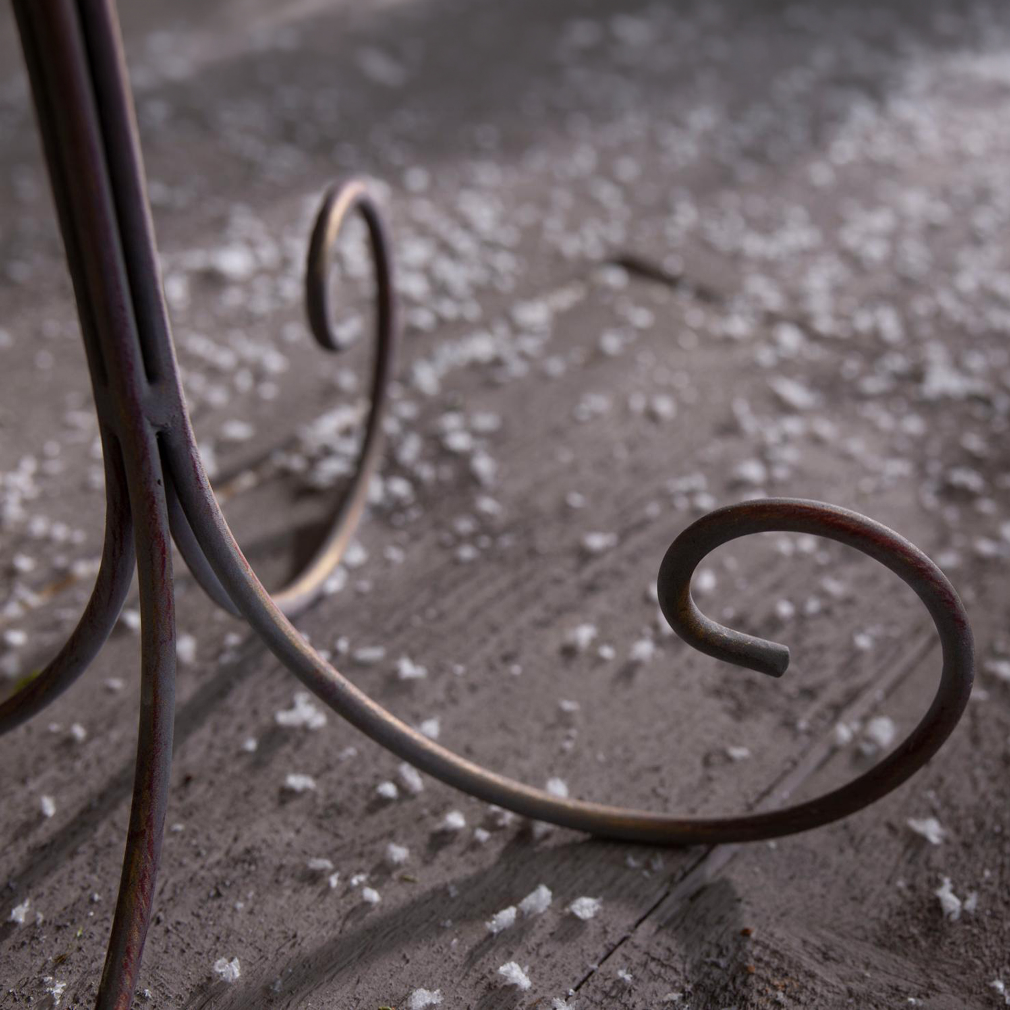 Acheter Support de couronne "Shabby chic"  dans la boutique en ligne de Frank Flechtwaren pour Une touche vintage dans le jardin de Noël