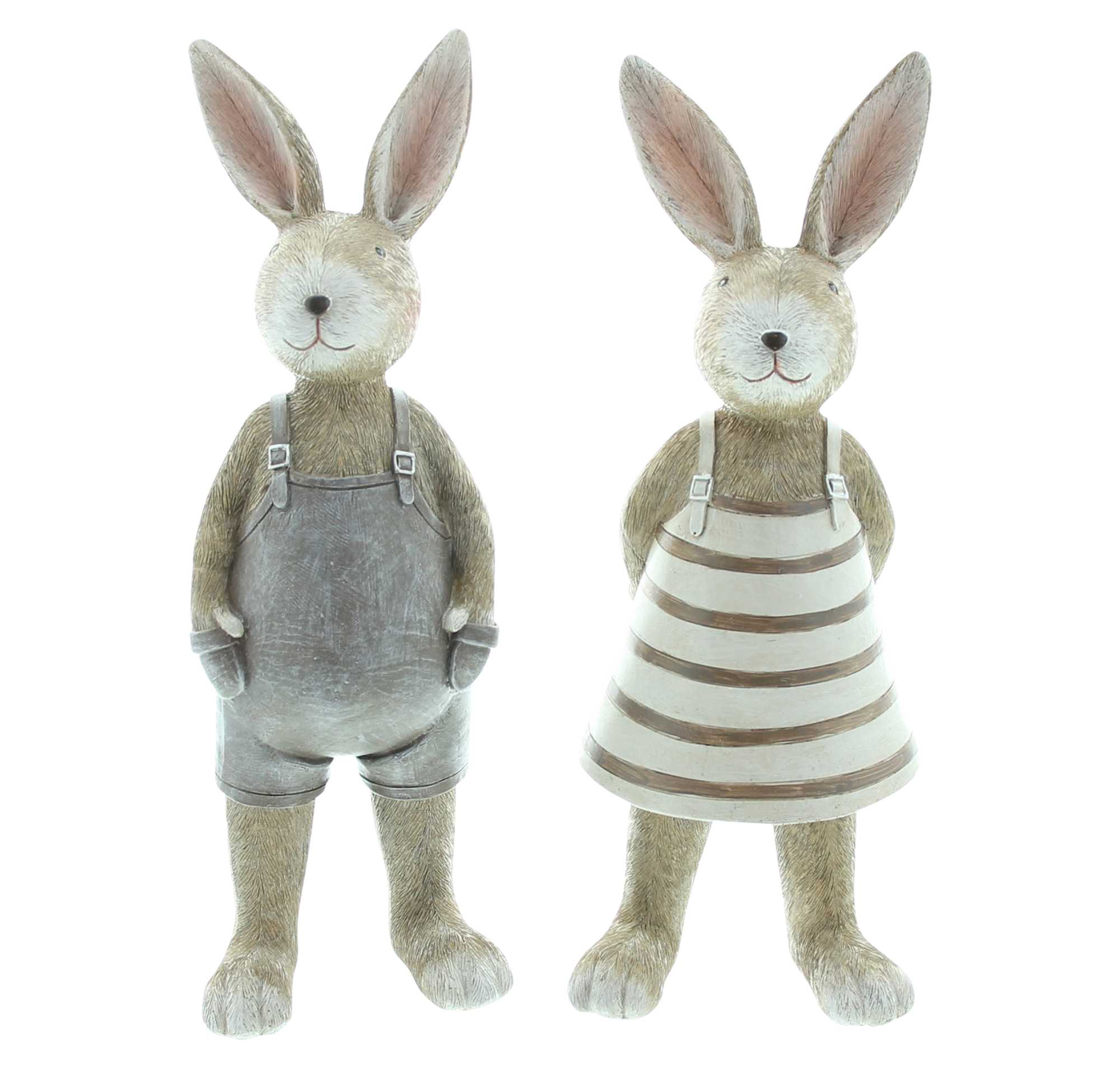 Acheter Lot de 2 lapins "Lio &amp; Mia"  dans la boutique en ligne de Frank Flechtwaren pour Lapin &amp; co